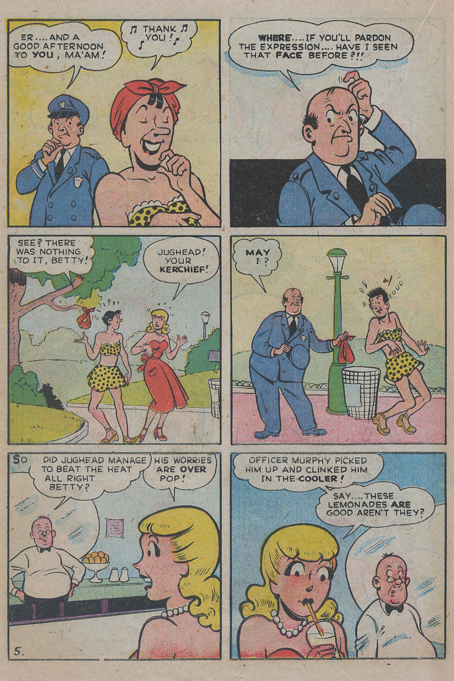 Read online Archie's Pal Jughead comic -  Issue #13 - 16