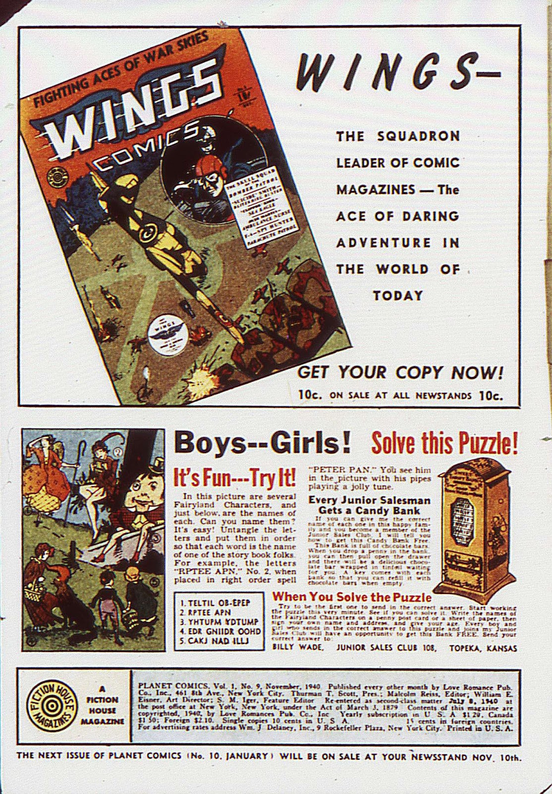 Planet Comics (1944) issue 9 - Page 3