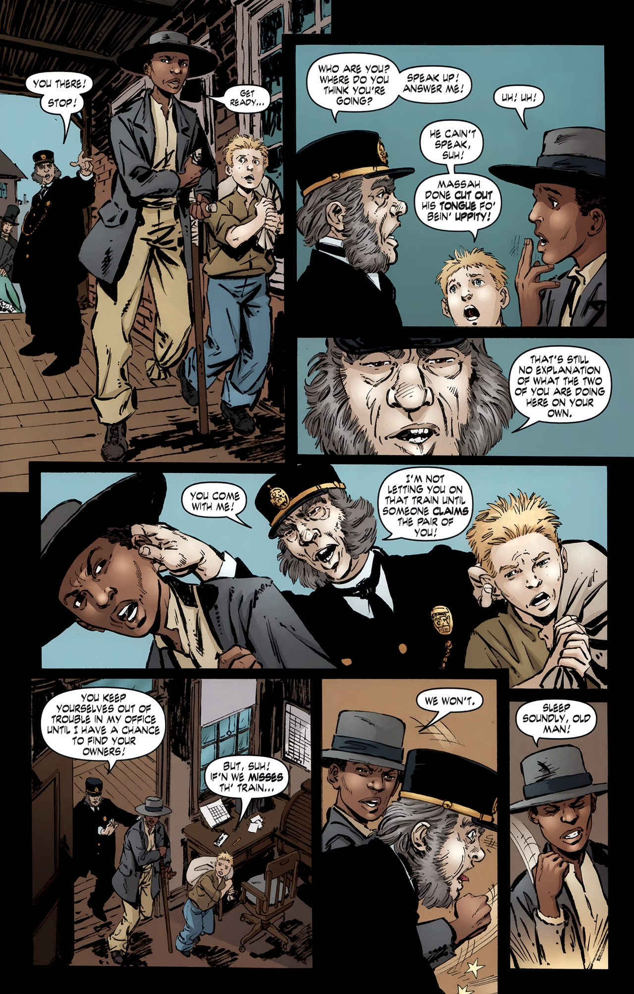 Read online John Byrne's Next Men (2010) comic -  Issue #6 - 9