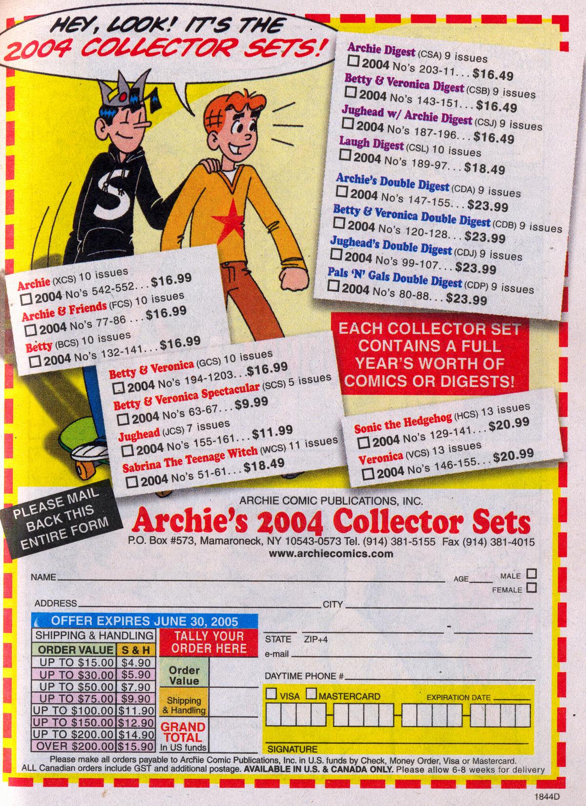 Read online Archie's Pals 'n' Gals Double Digest Magazine comic -  Issue #92 - 121