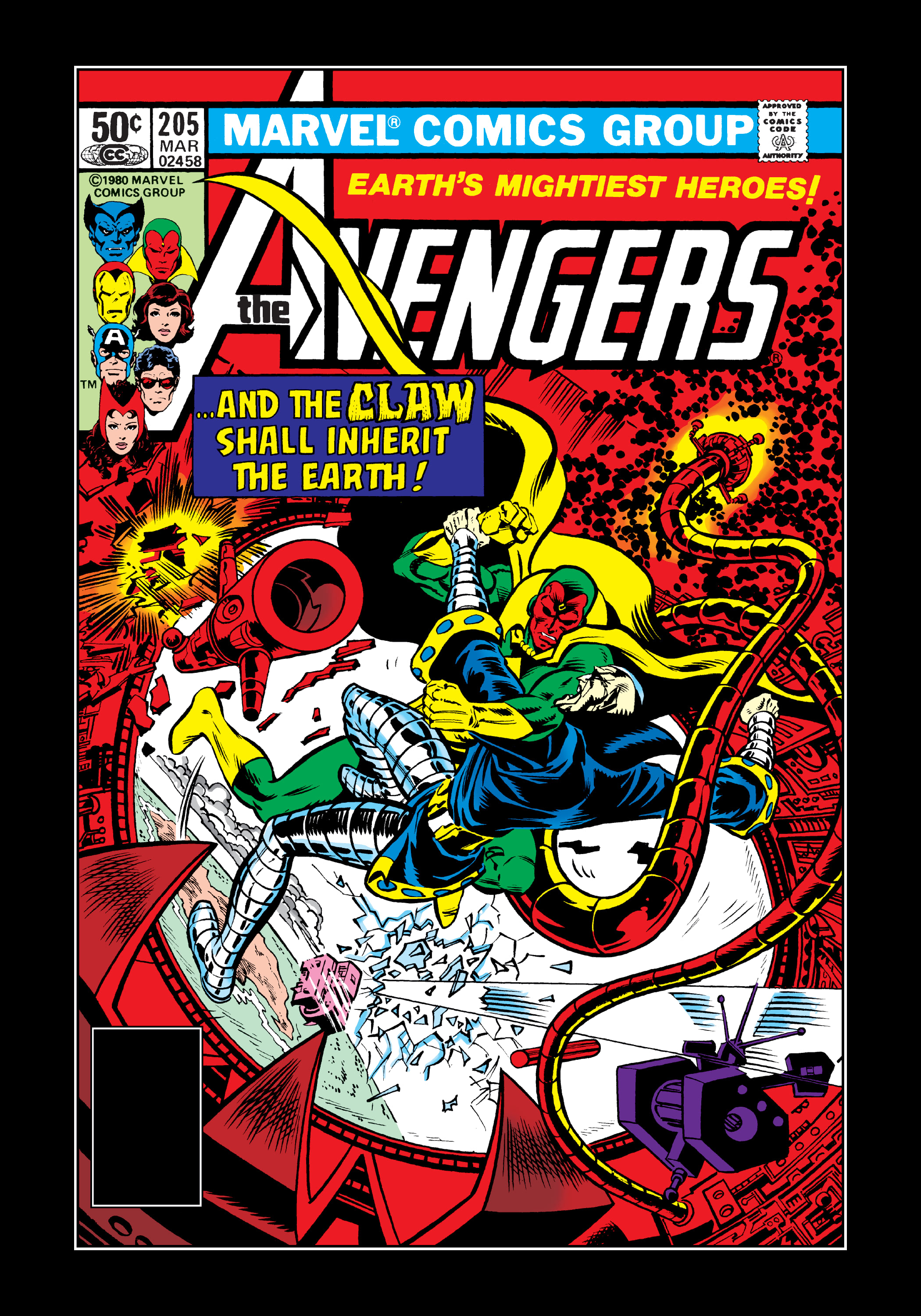 Read online Marvel Masterworks: The Avengers comic -  Issue # TPB 20 (Part 1) - 56