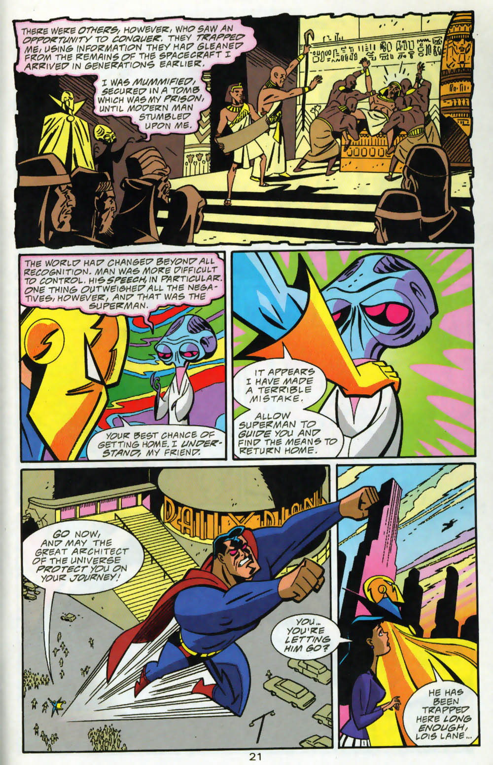 Read online Superman Adventures comic -  Issue #34 - 22