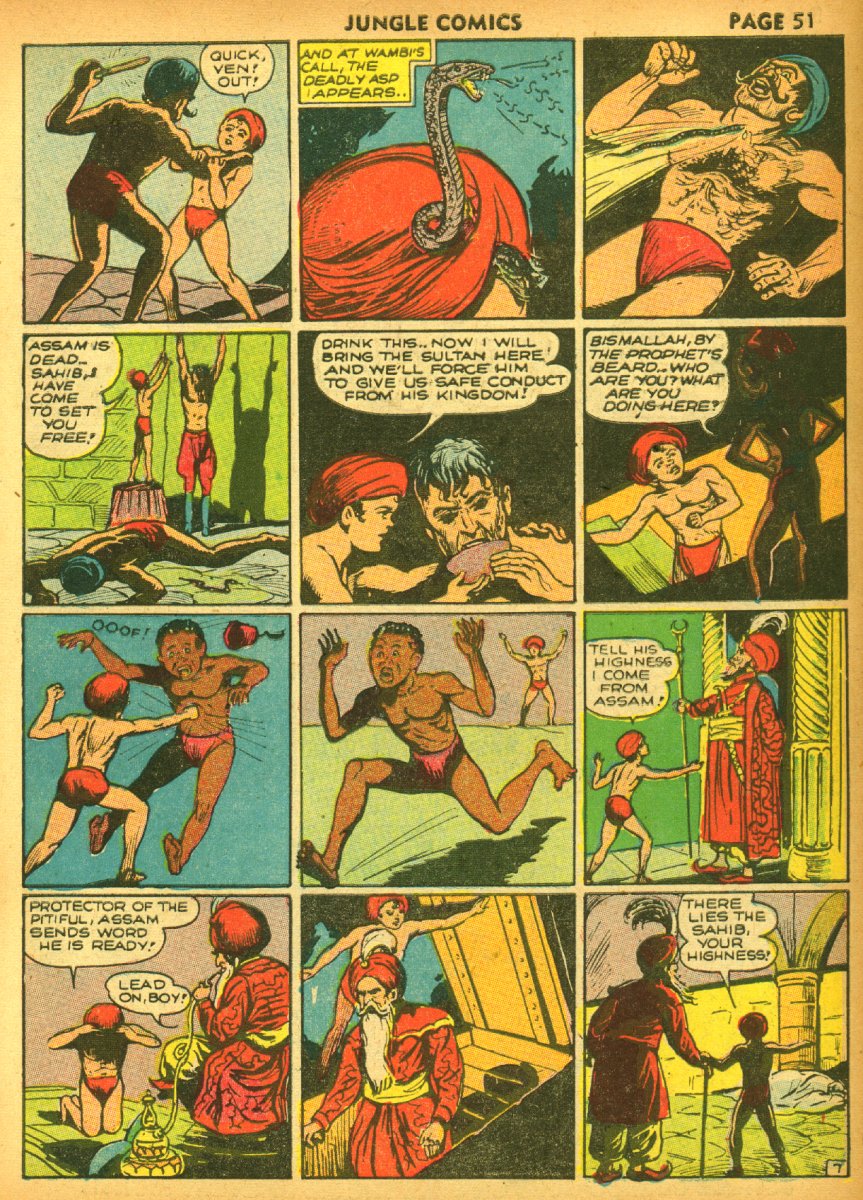 Read online Jungle Comics comic -  Issue #17 - 53
