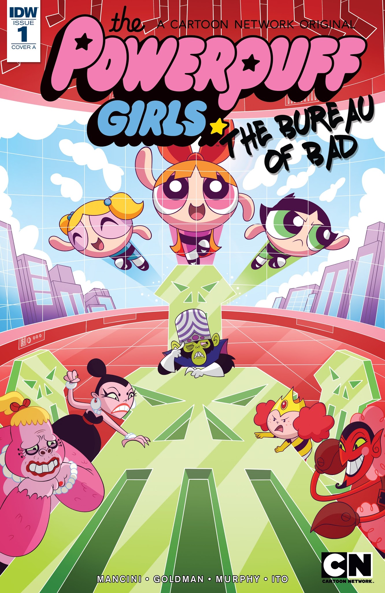 Read online The Powerpuff Girls: Bureau of Bad comic -  Issue #1 - 1