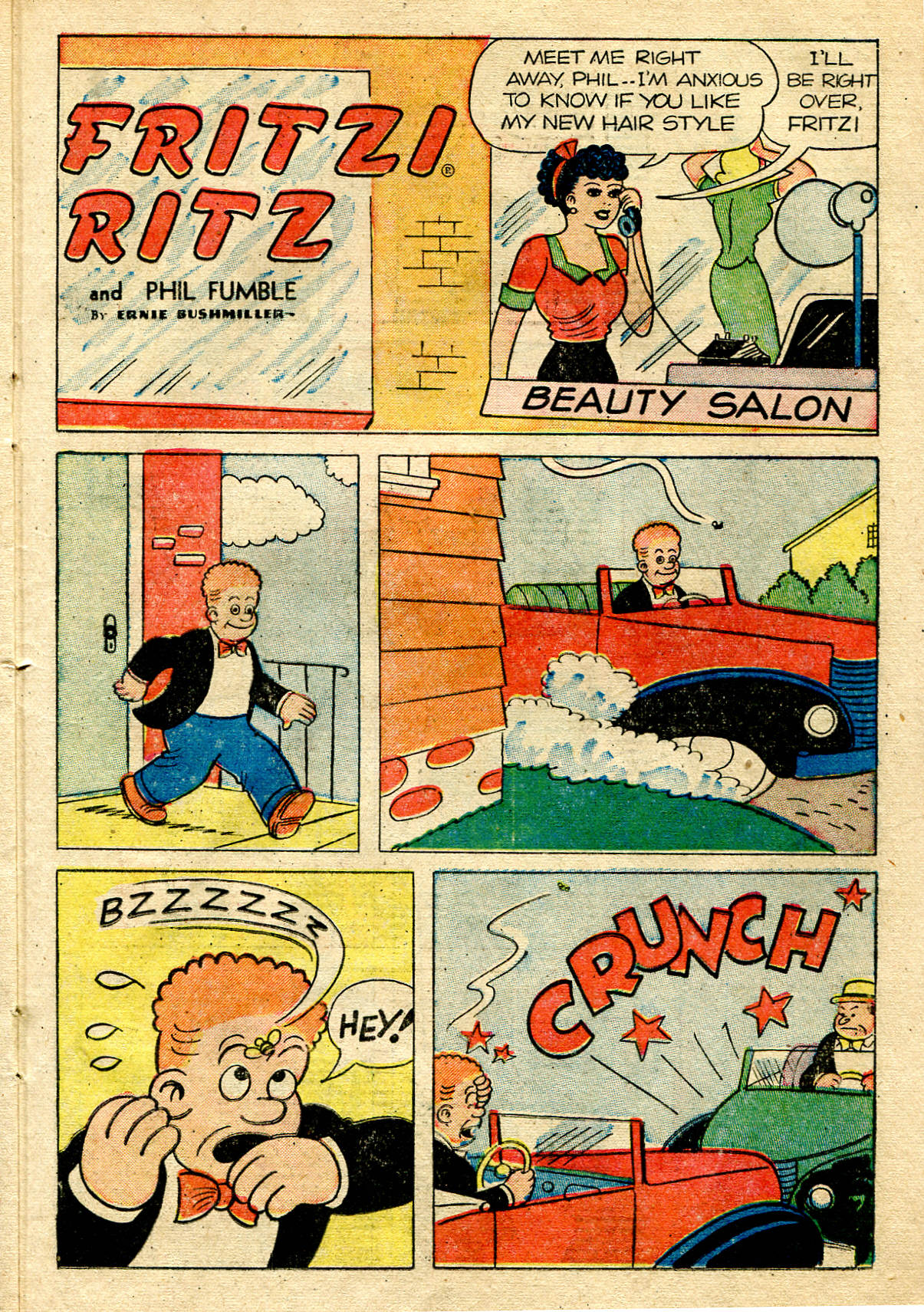 Read online Fritzi Ritz (1953) comic -  Issue #30 - 20