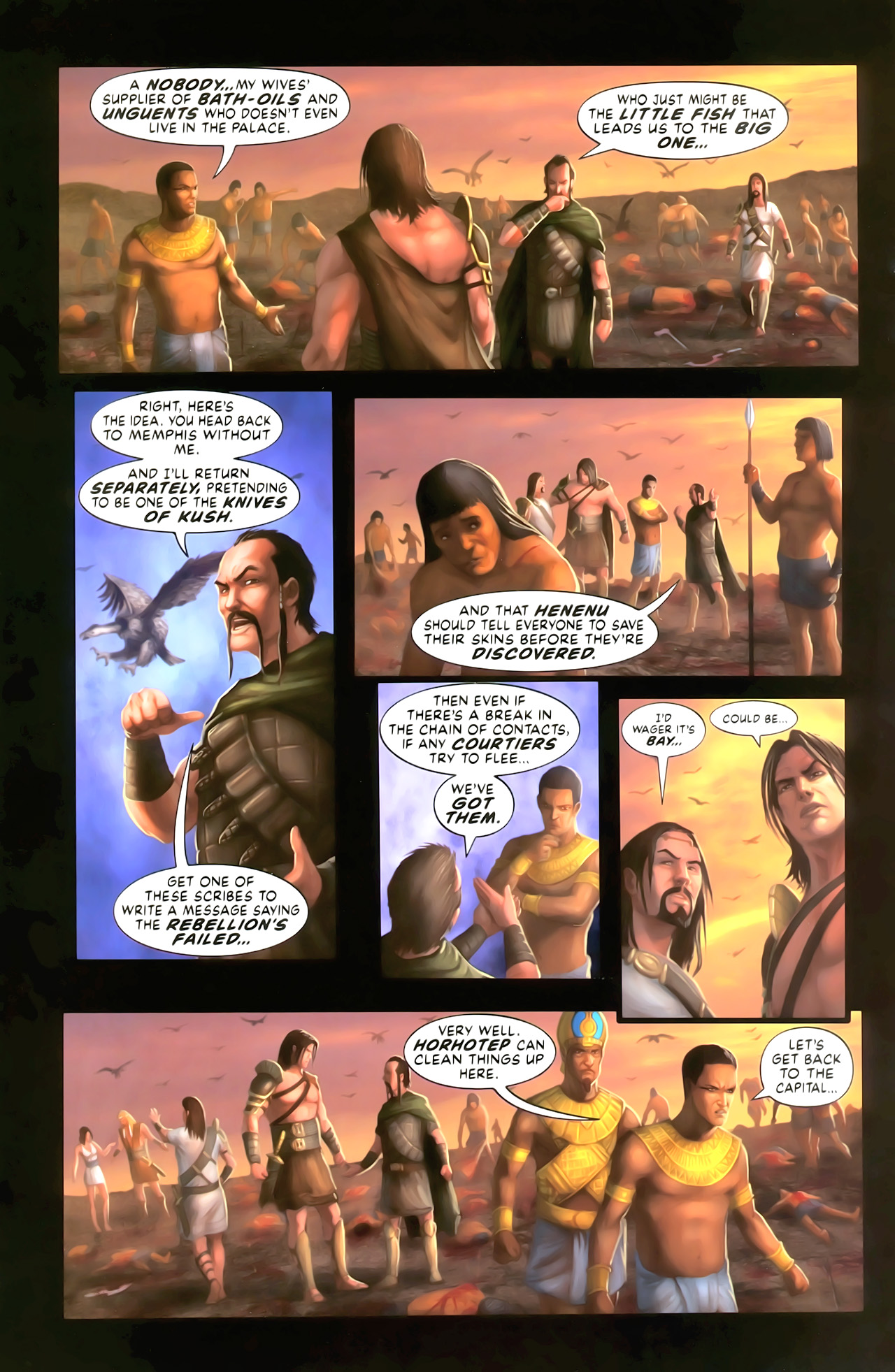 Read online Hercules: The Knives of Kush comic -  Issue #5 - 16