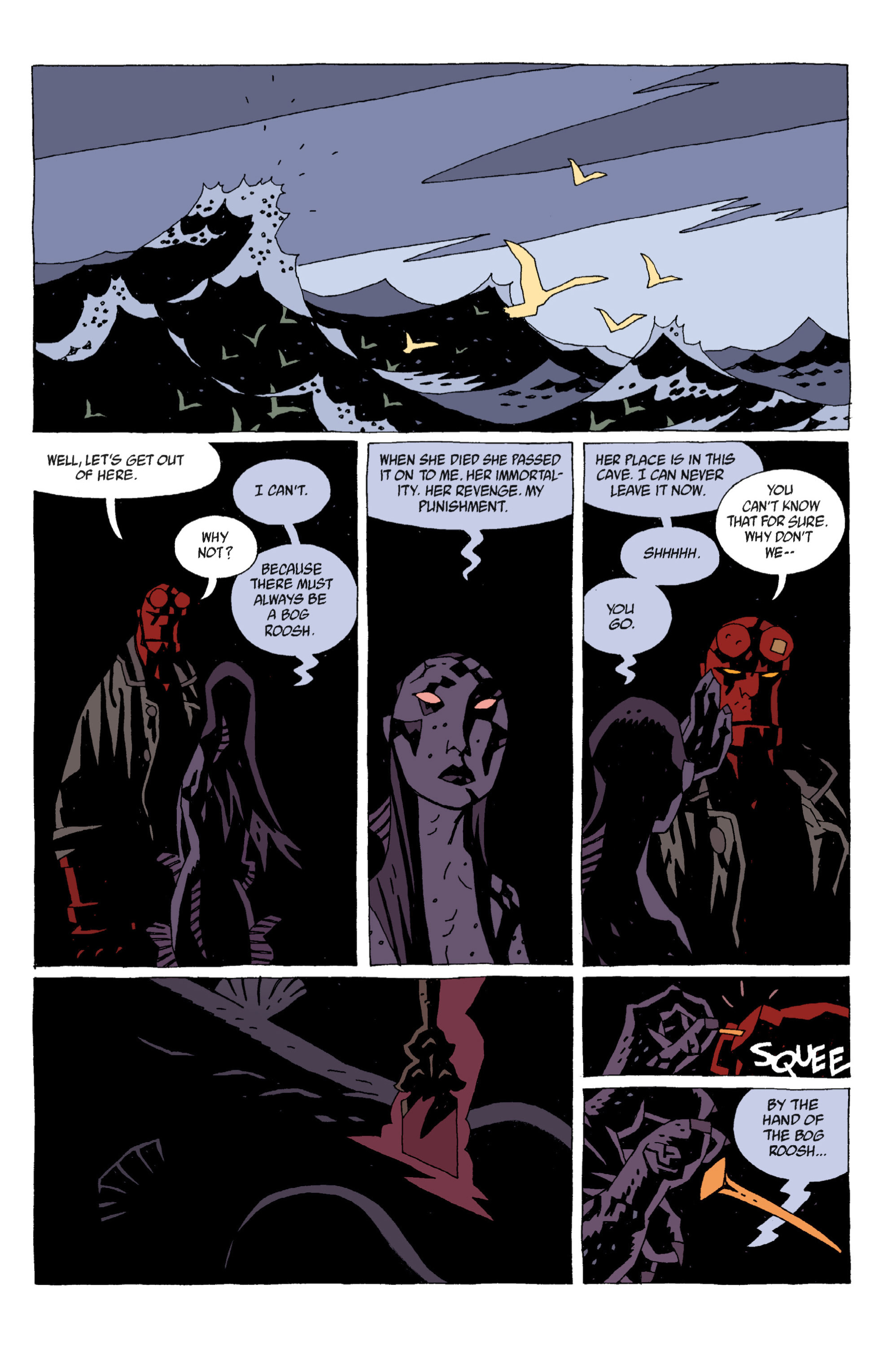 Read online Hellboy comic -  Issue #6 - 63