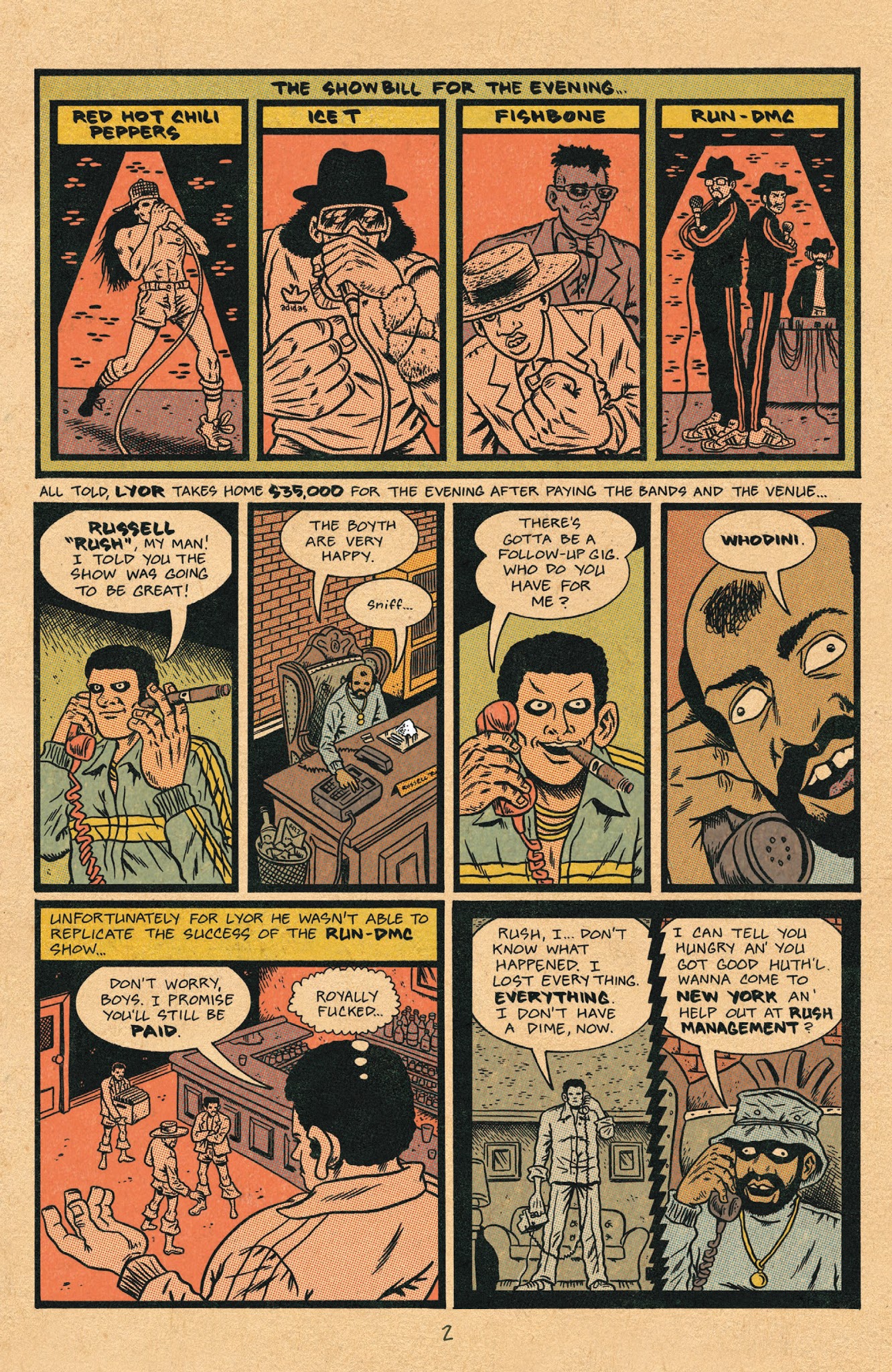 Read online Hip Hop Family Tree (2015) comic -  Issue #12 - 4