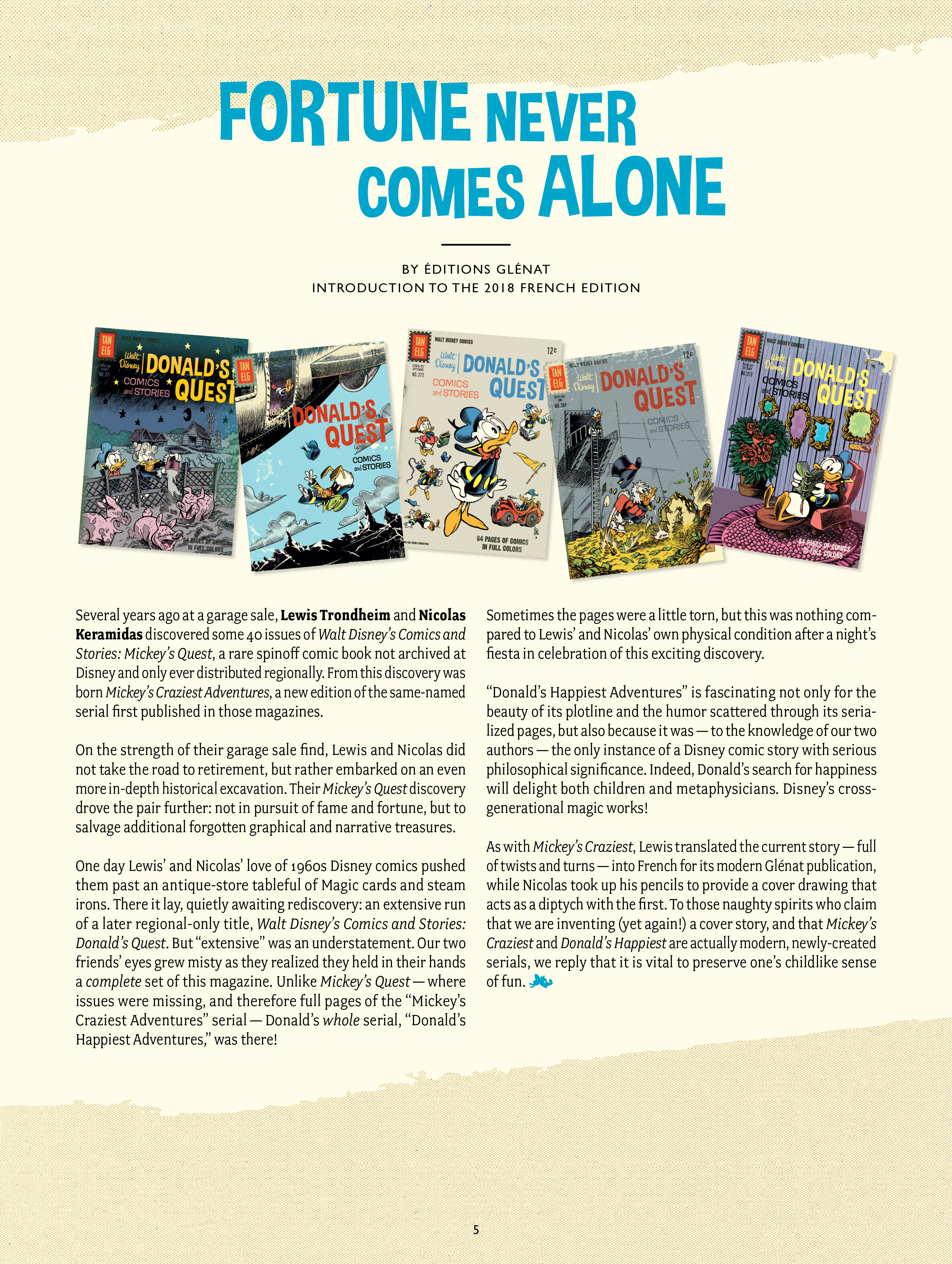 Read online Walt Disney's Donald Duck: Donald's Happiest Adventures comic -  Issue # Full - 6