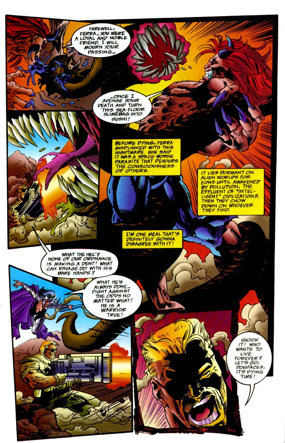 Read online Ravage 2099 comic -  Issue #33 - 3