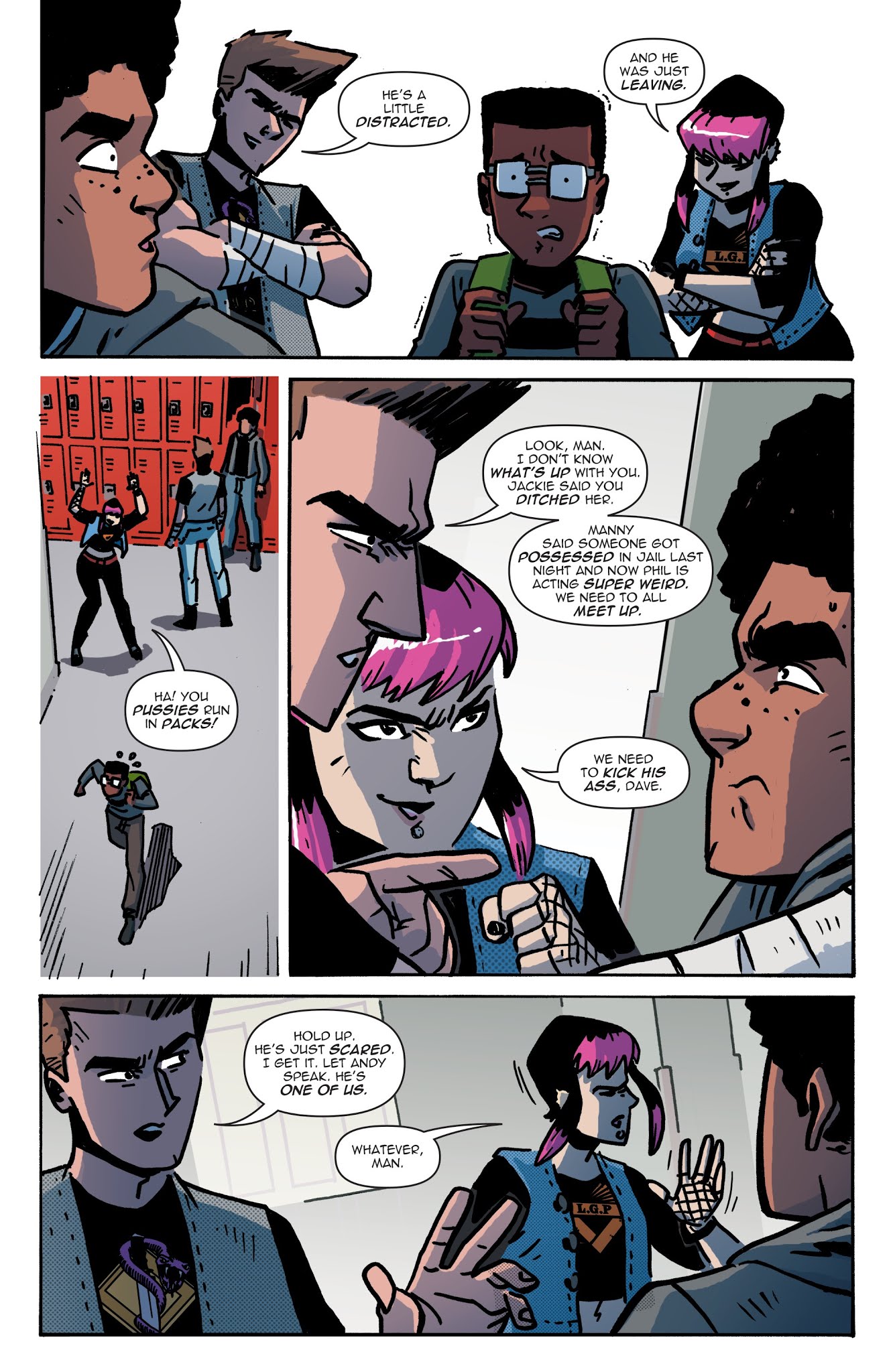 Read online Burnouts comic -  Issue #4 - 17