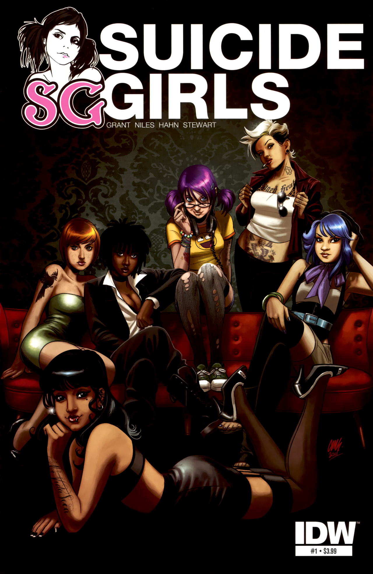 Read online Suicide Girls comic -  Issue #1 - 1