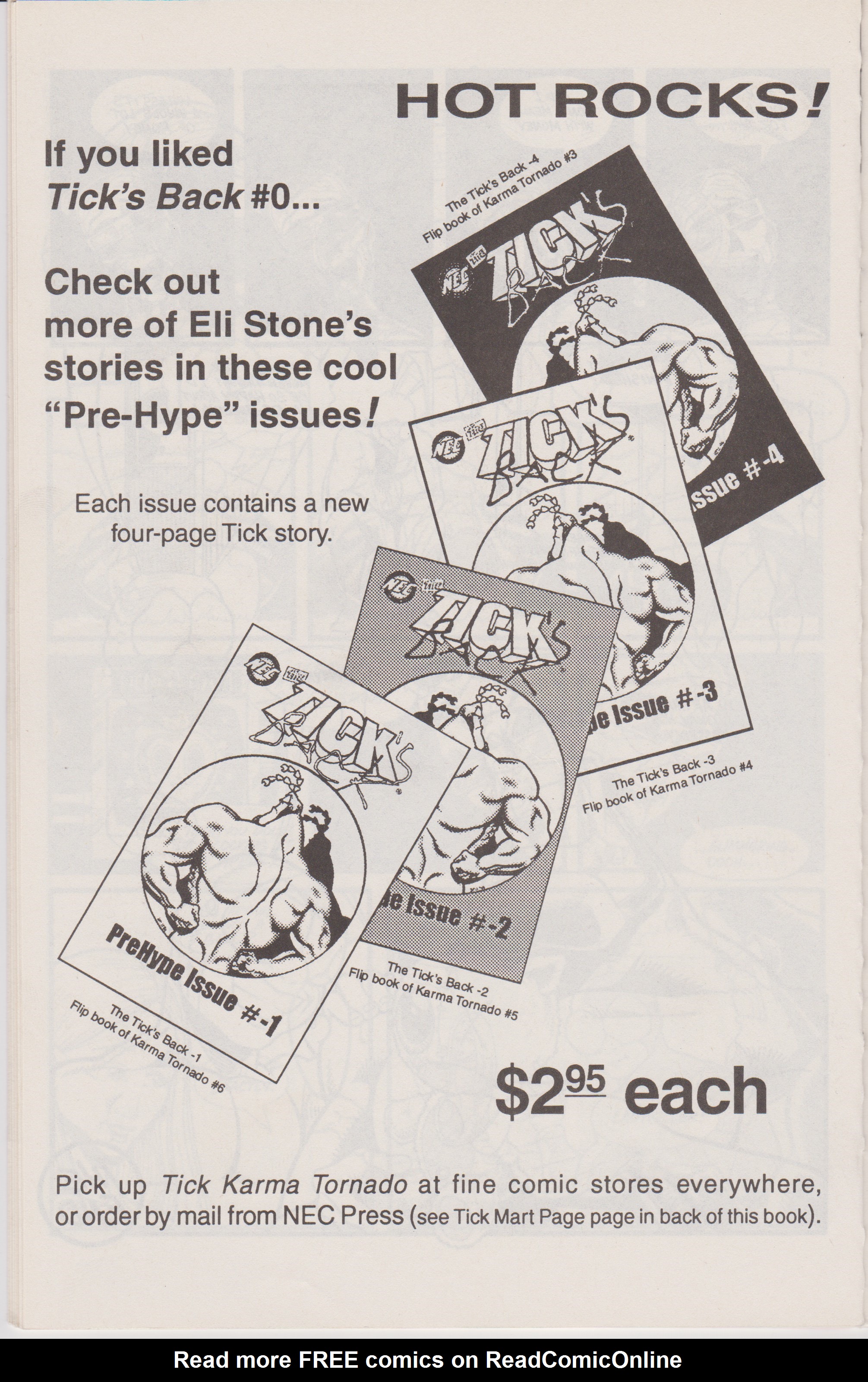 Read online The Tick's Back comic -  Issue # Full - 28