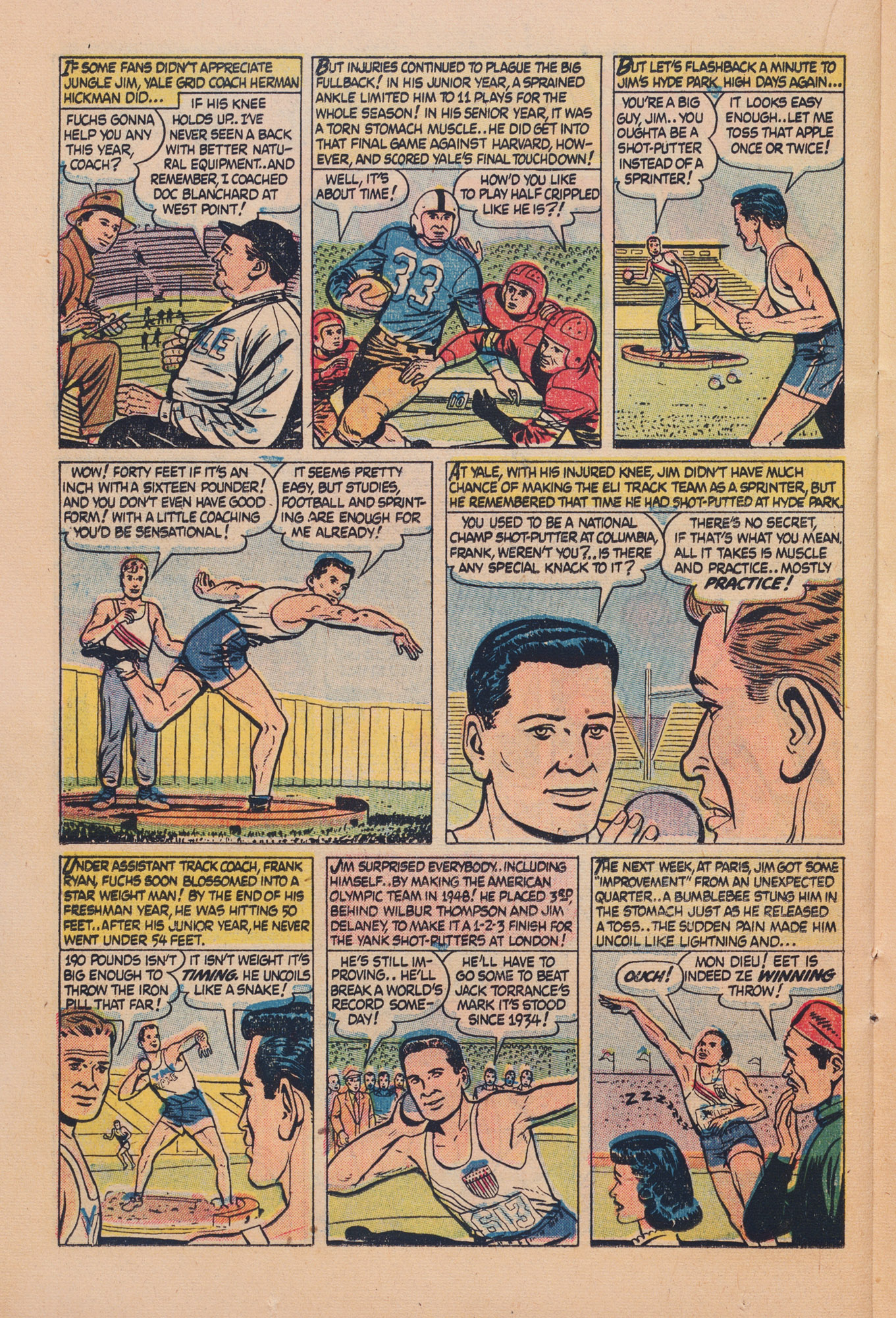 Read online Babe Ruth Sports Comics comic -  Issue #10 - 21