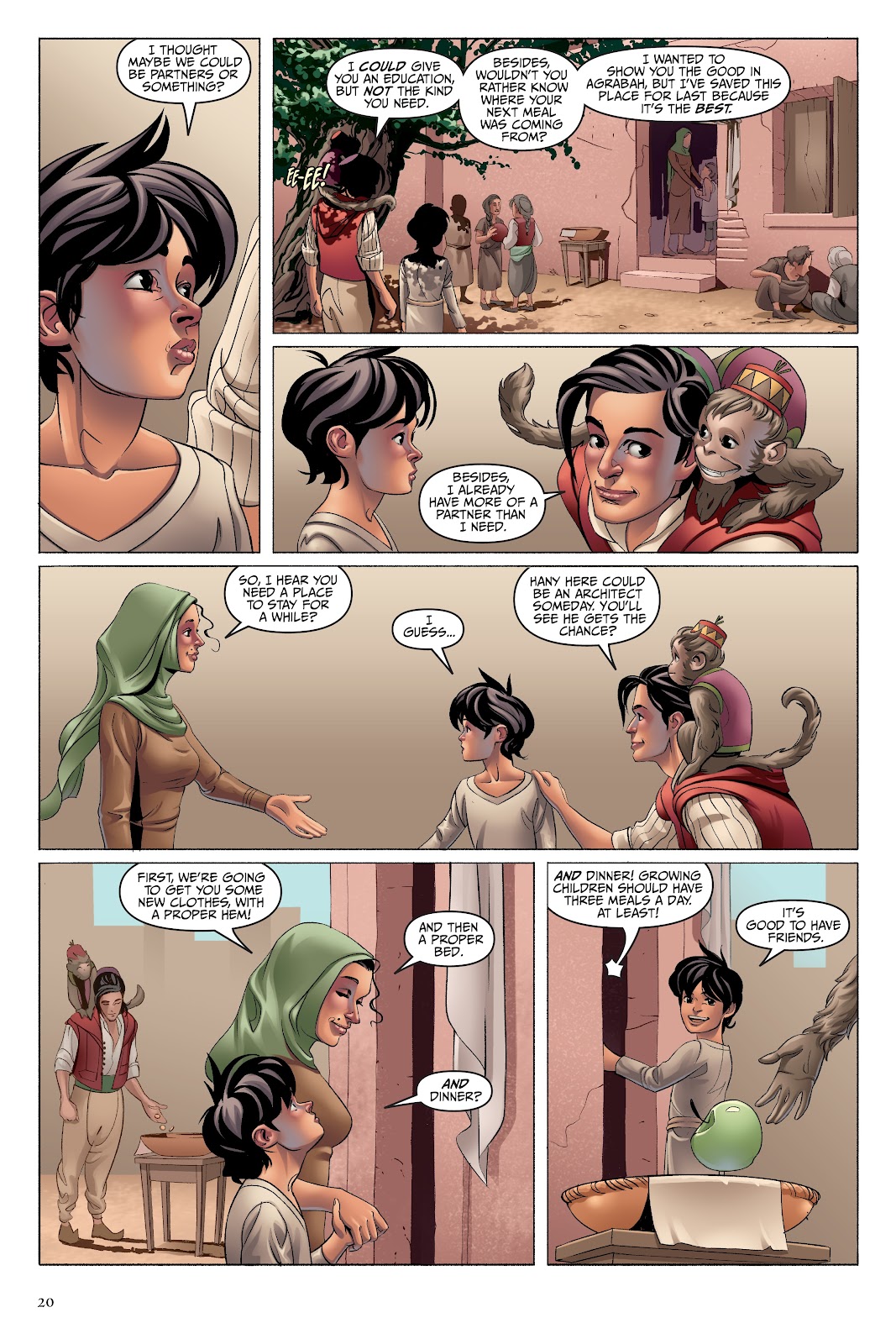 Read online Disney Aladdin: Four Tales of Agrabah comic -  Issue # TPB - 20