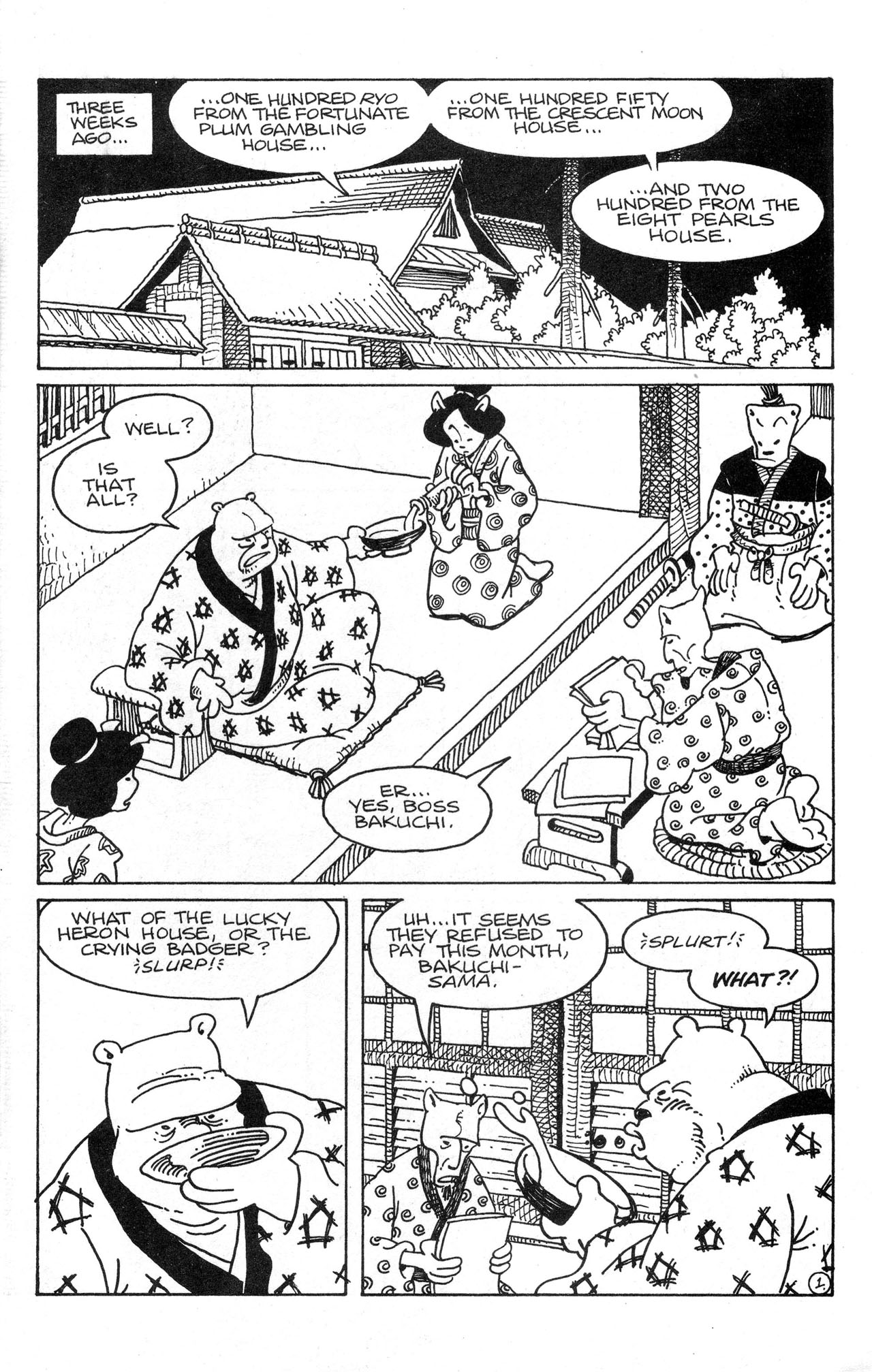 Read online Usagi Yojimbo (1996) comic -  Issue #105 - 3