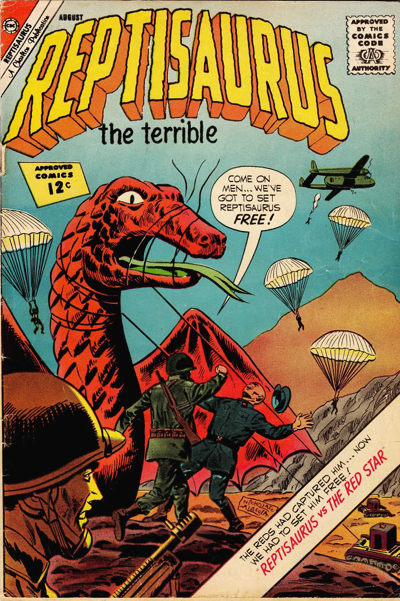 Read online Reptisaurus comic -  Issue #6 - 1