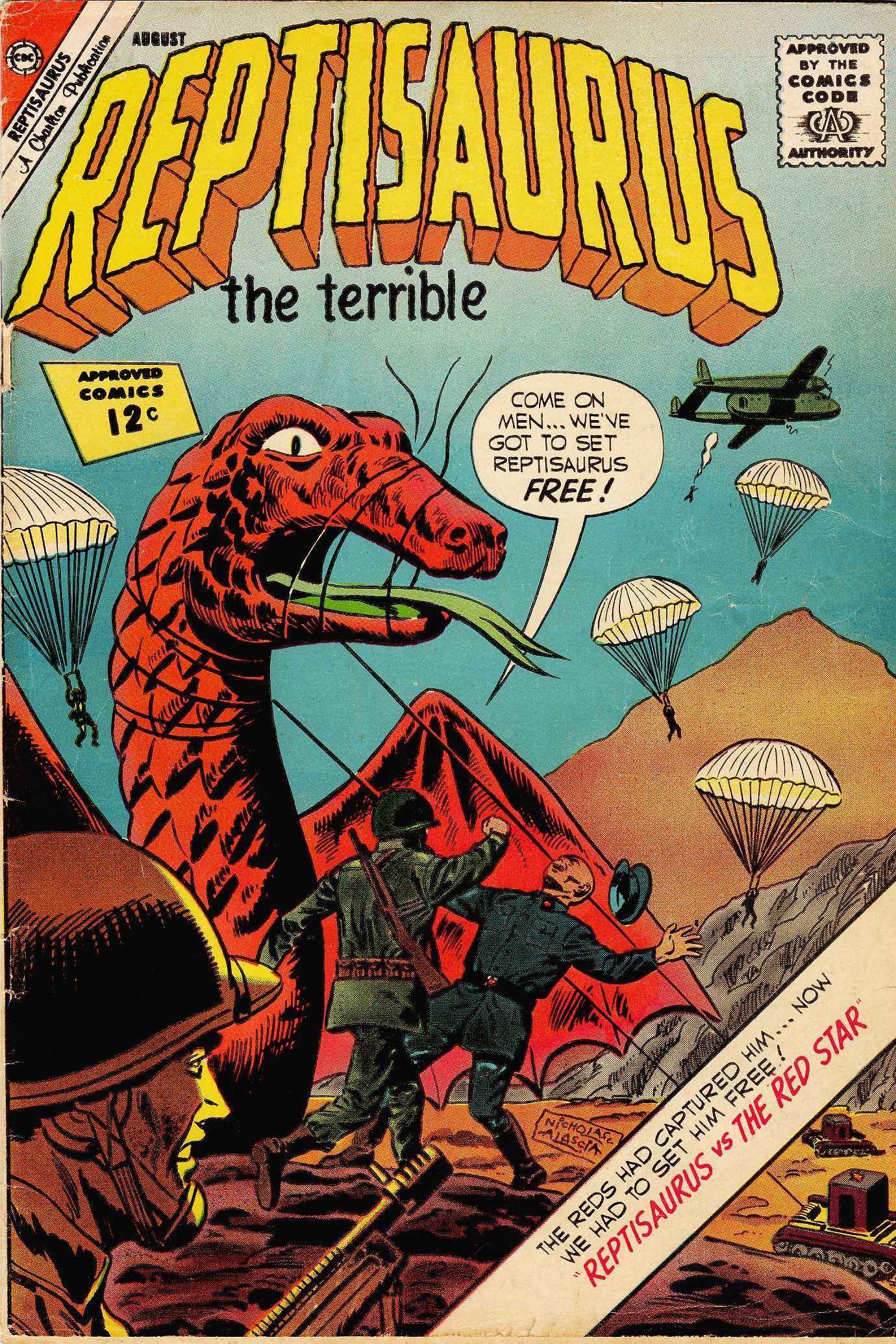 Read online Reptisaurus comic -  Issue #6 - 1