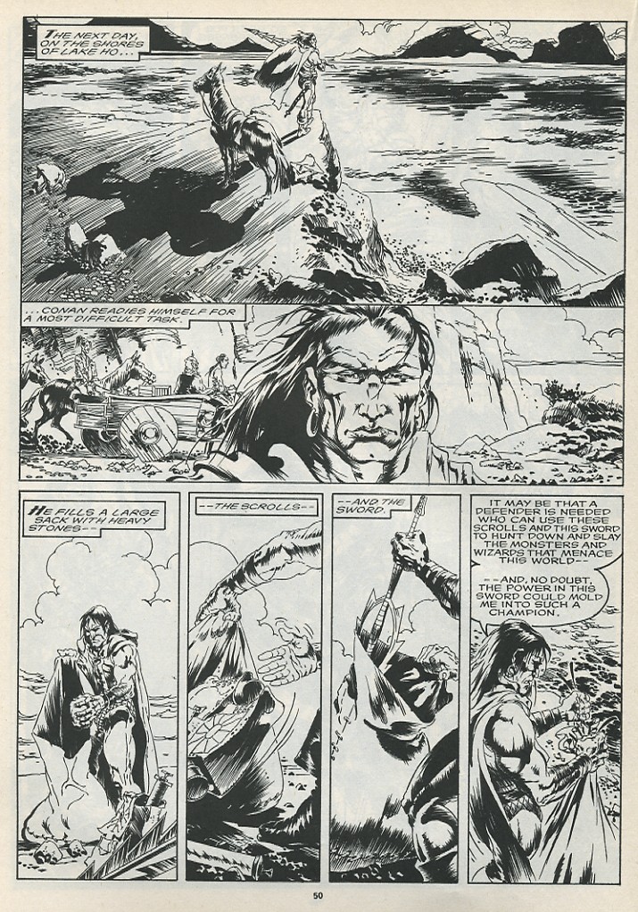 Read online The Savage Sword Of Conan comic -  Issue #175 - 52