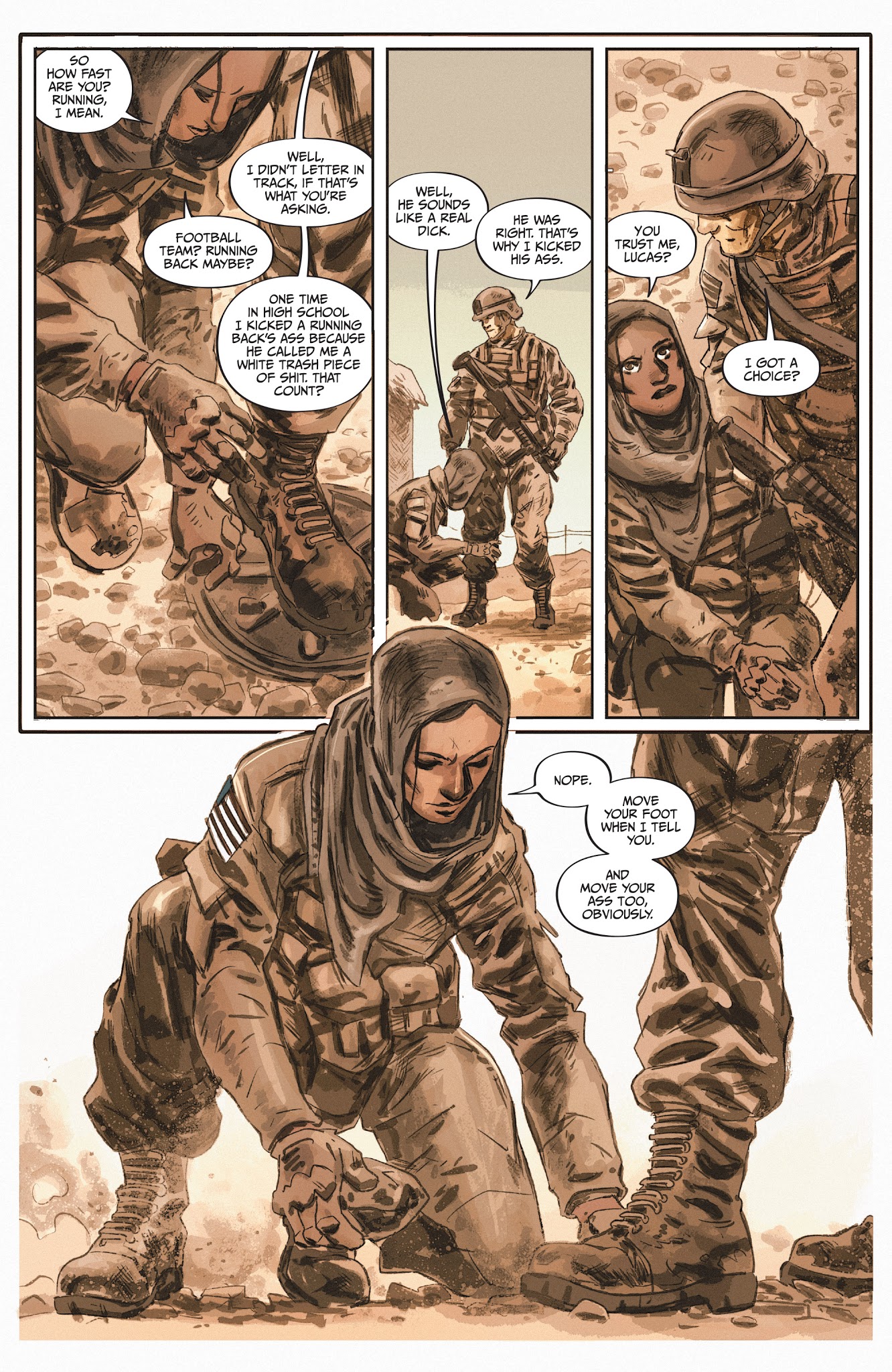 Read online Lucas Stand: Inner Demons comic -  Issue #2 - 9