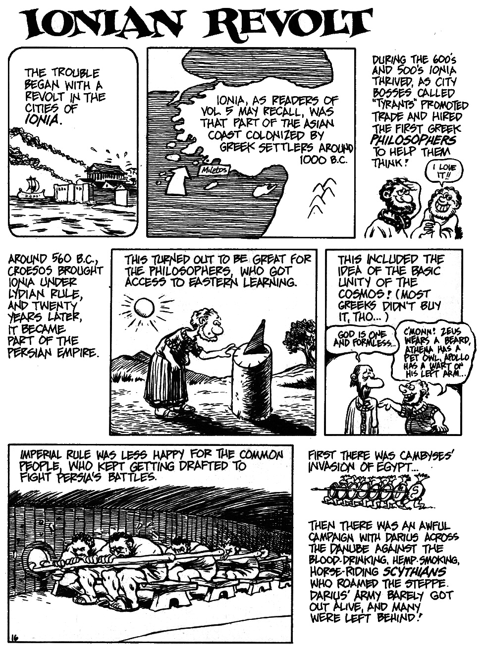 Read online The Cartoon History of the Universe comic -  Issue #6 - 18