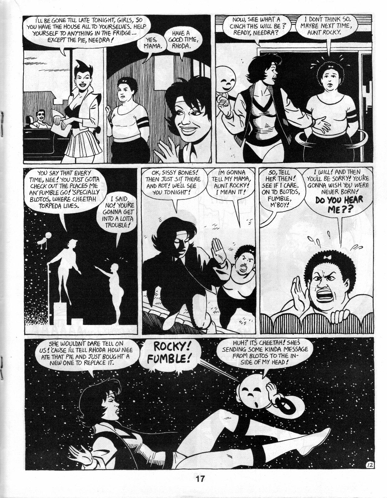 Read online Love and Rockets (1982) comic -  Issue #12 - 19