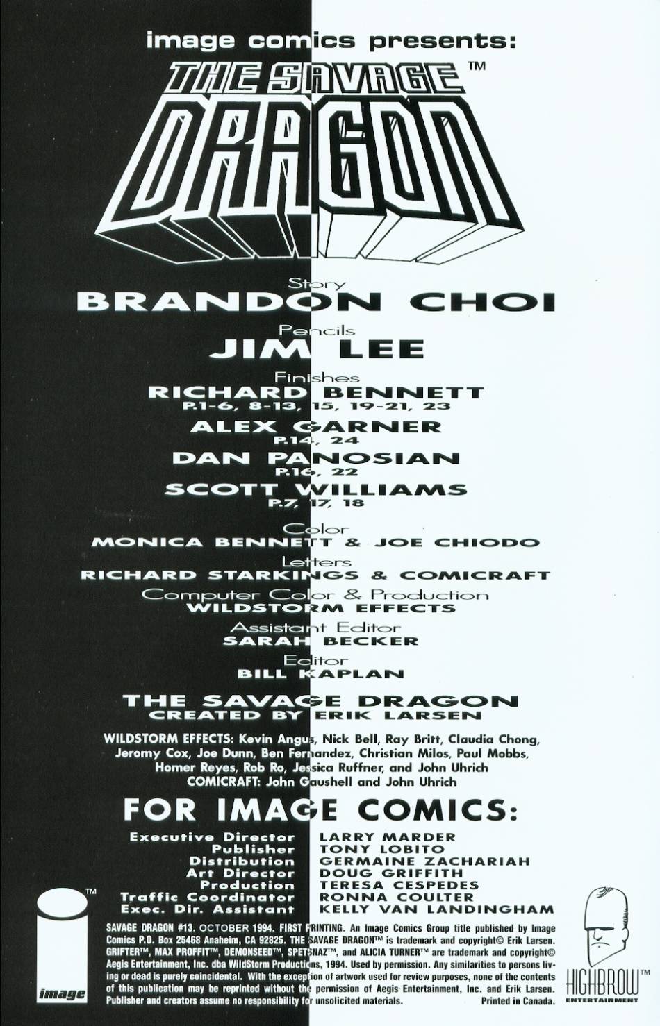 Read online The Savage Dragon (1993) comic -  Issue #13a - 2