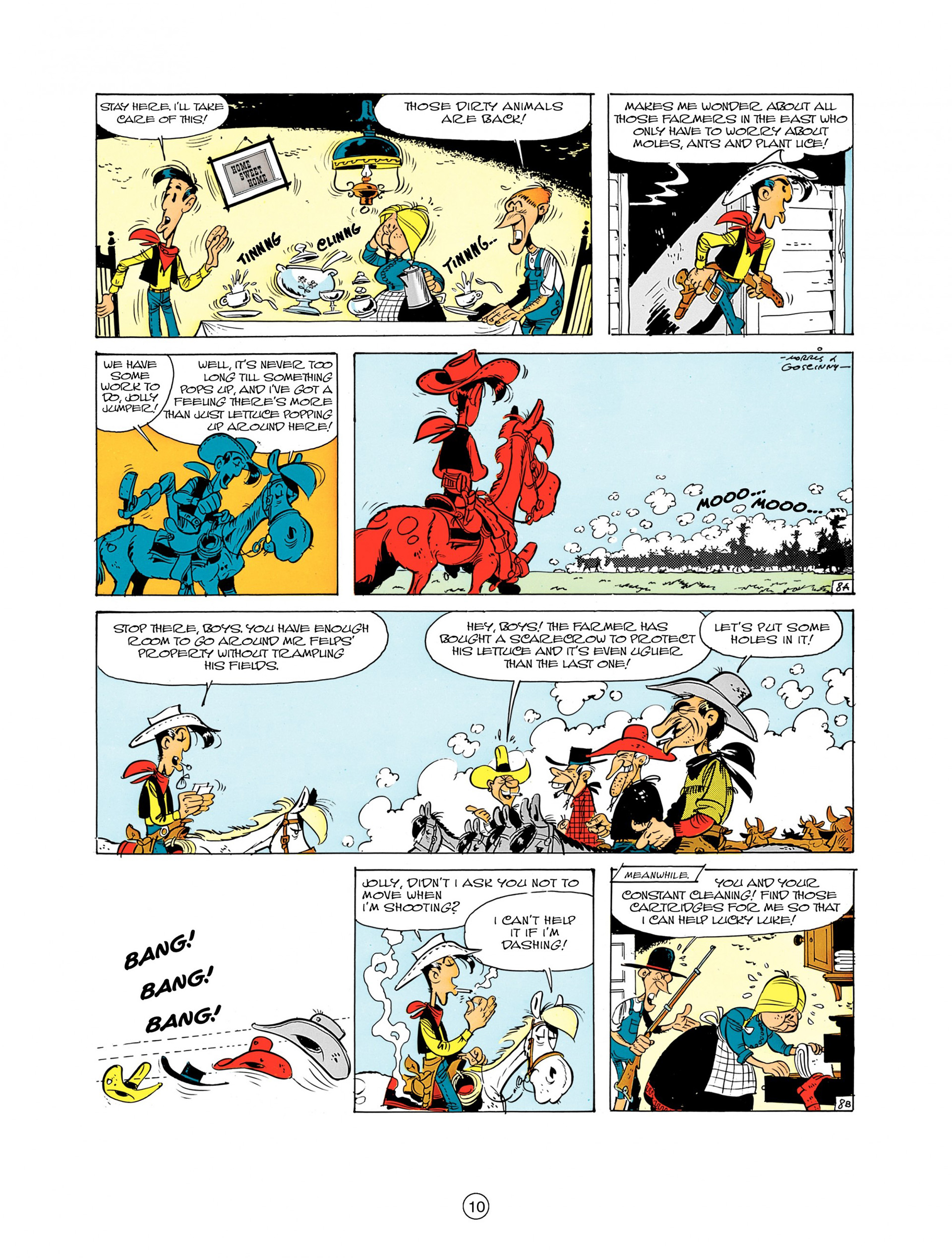 Read online A Lucky Luke Adventure comic -  Issue #7 - 10
