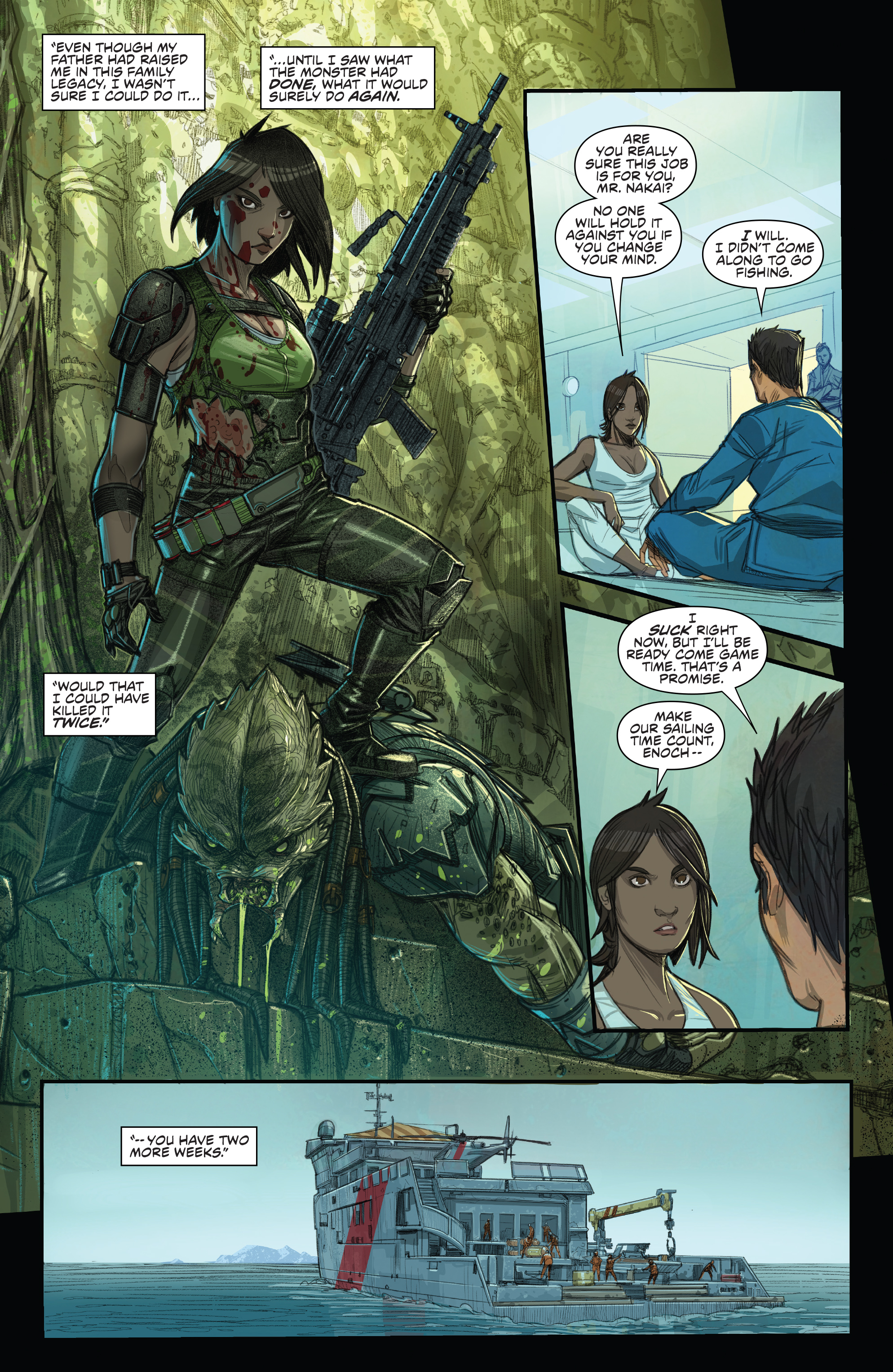 Read online Predator: Hunters comic -  Issue #2 - 20