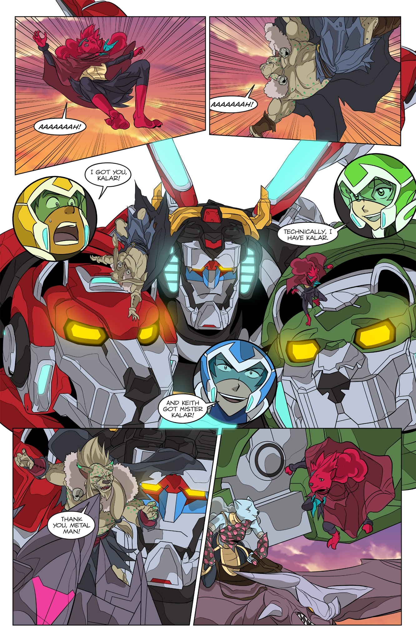 Read online Voltron Legendary Defender (2017) comic -  Issue #5 - 19