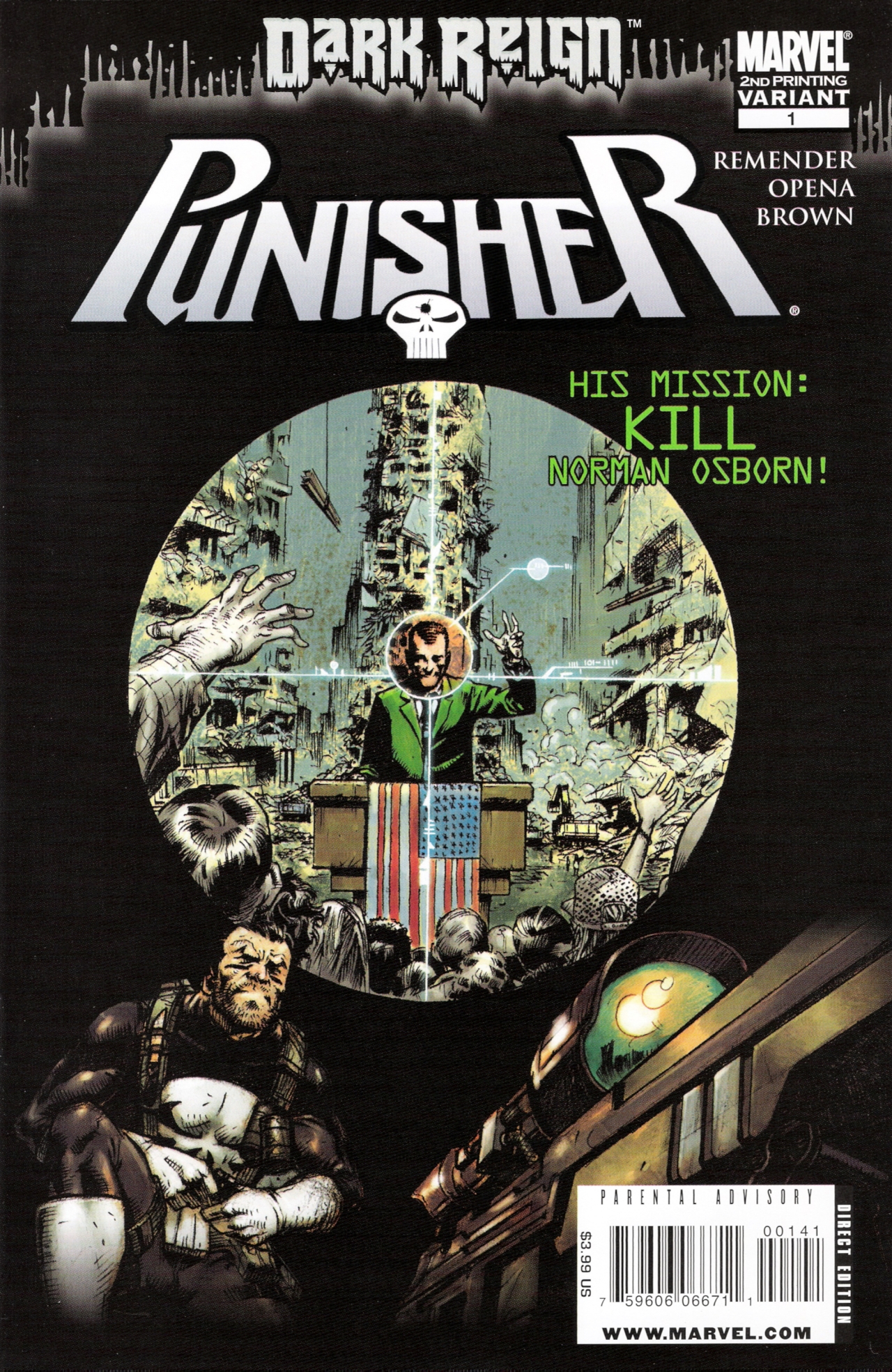 Read online Punisher (2009) comic -  Issue #1 - 4