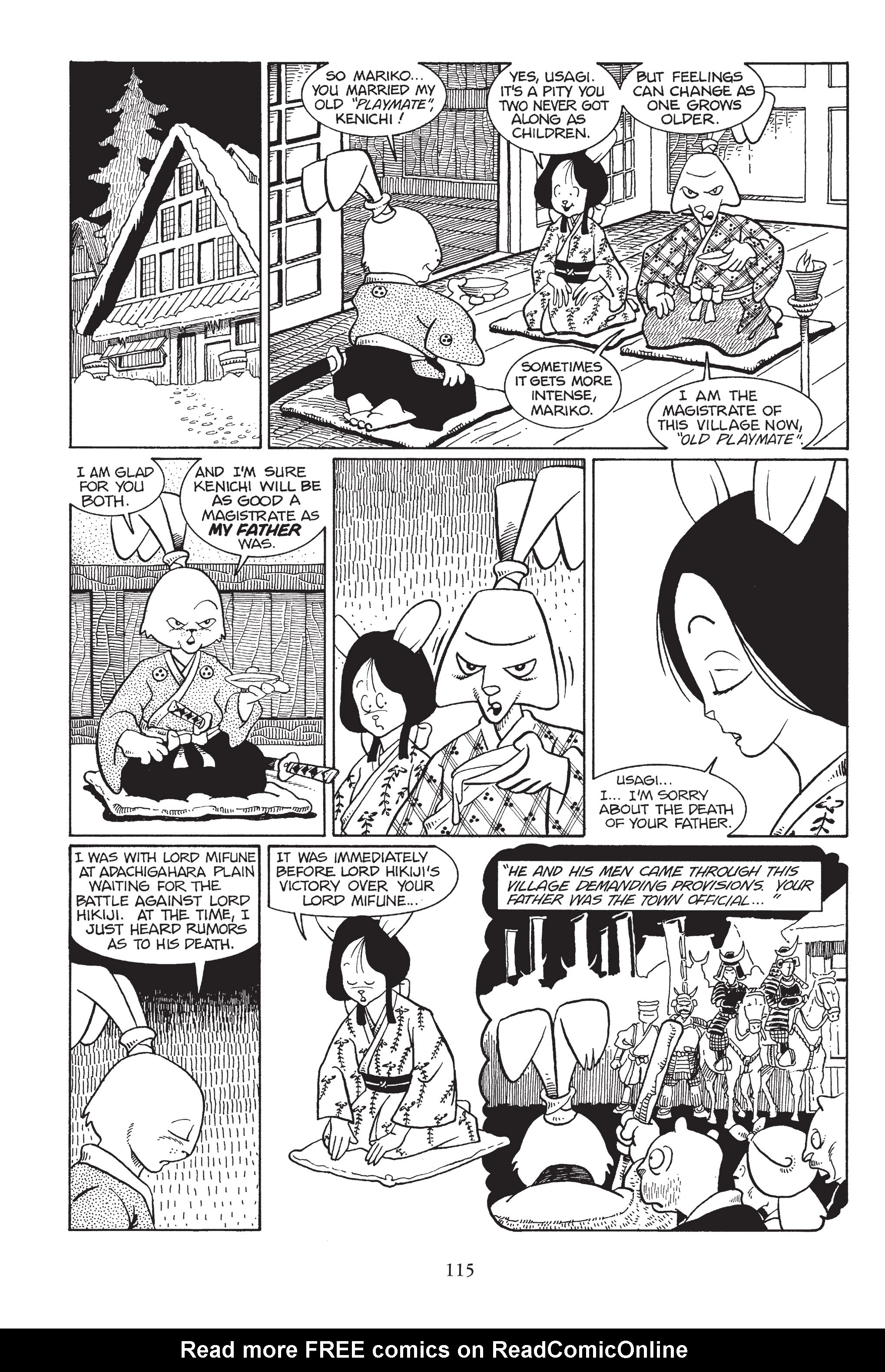 Read online Usagi Yojimbo (1987) comic -  Issue # _TPB 1 - 112