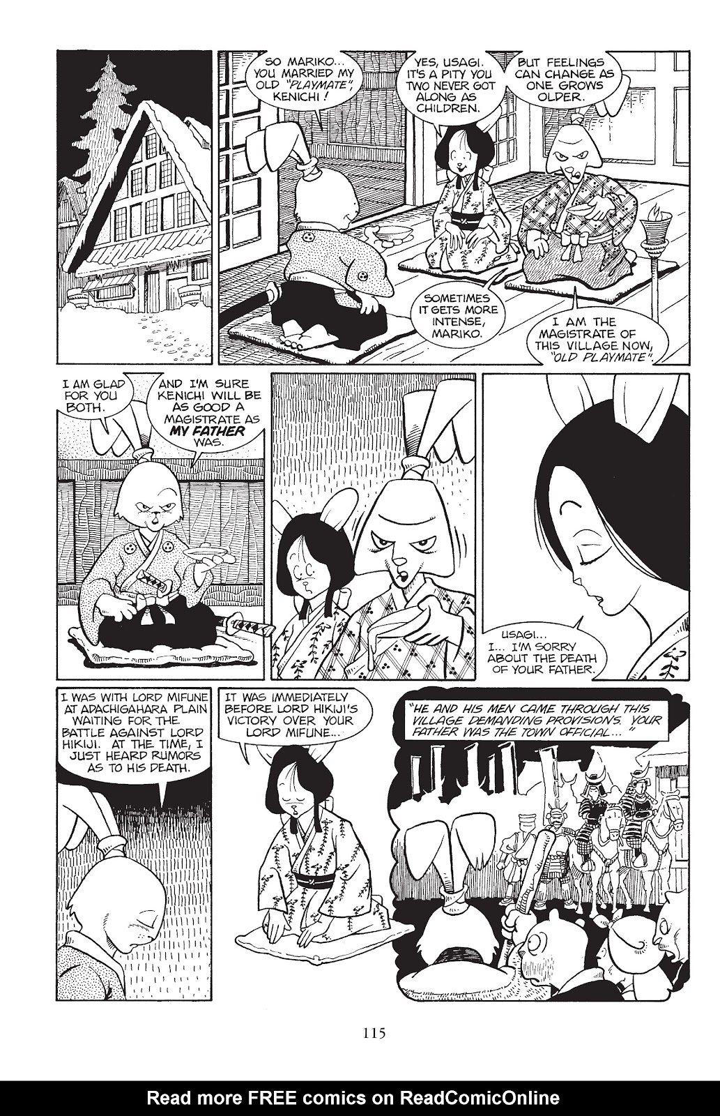 Usagi Yojimbo (1987) issue TPB 1 - Page 112