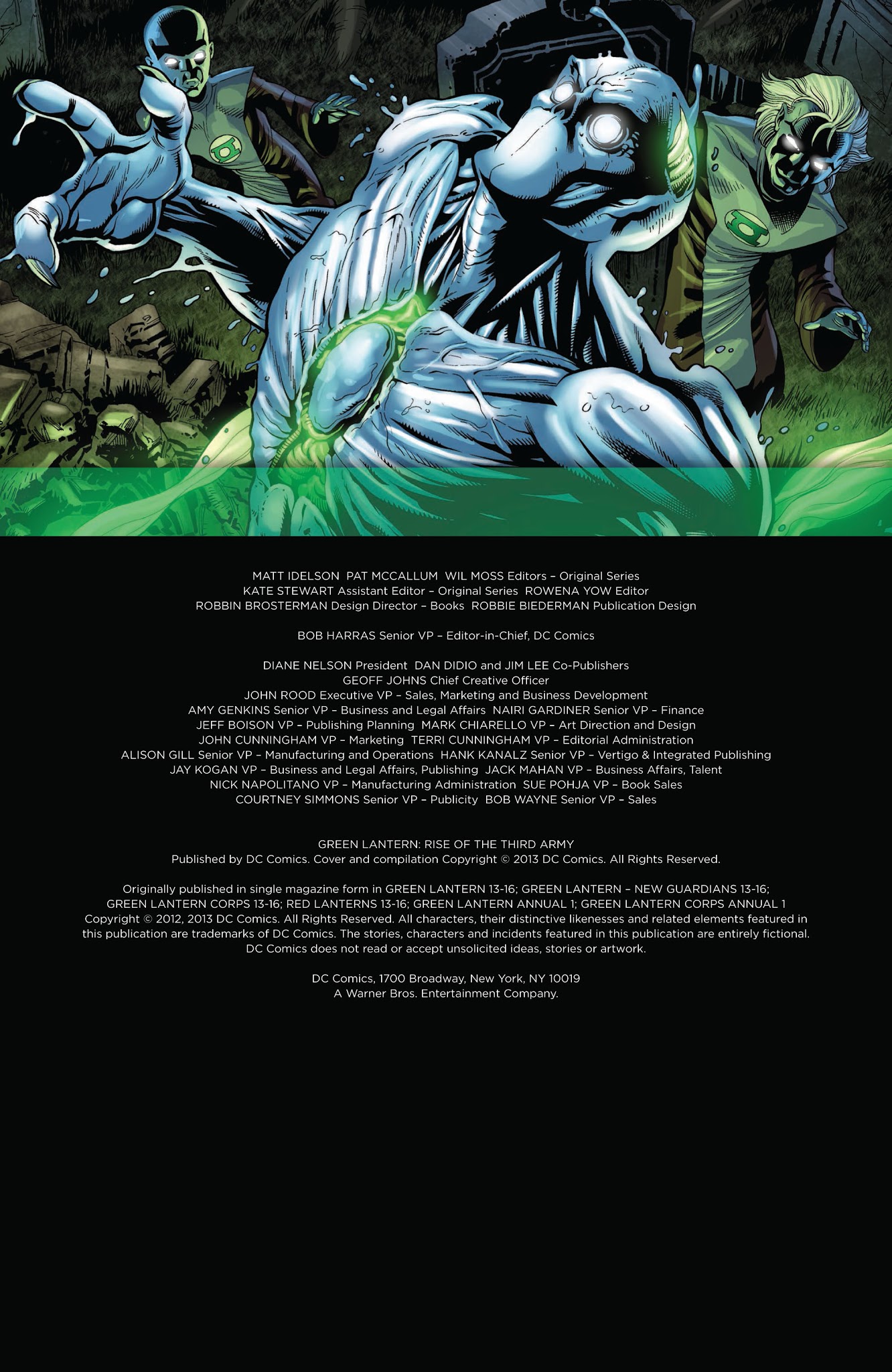 Read online Green Lantern: Rise of the Third Army comic -  Issue # TPB - 4