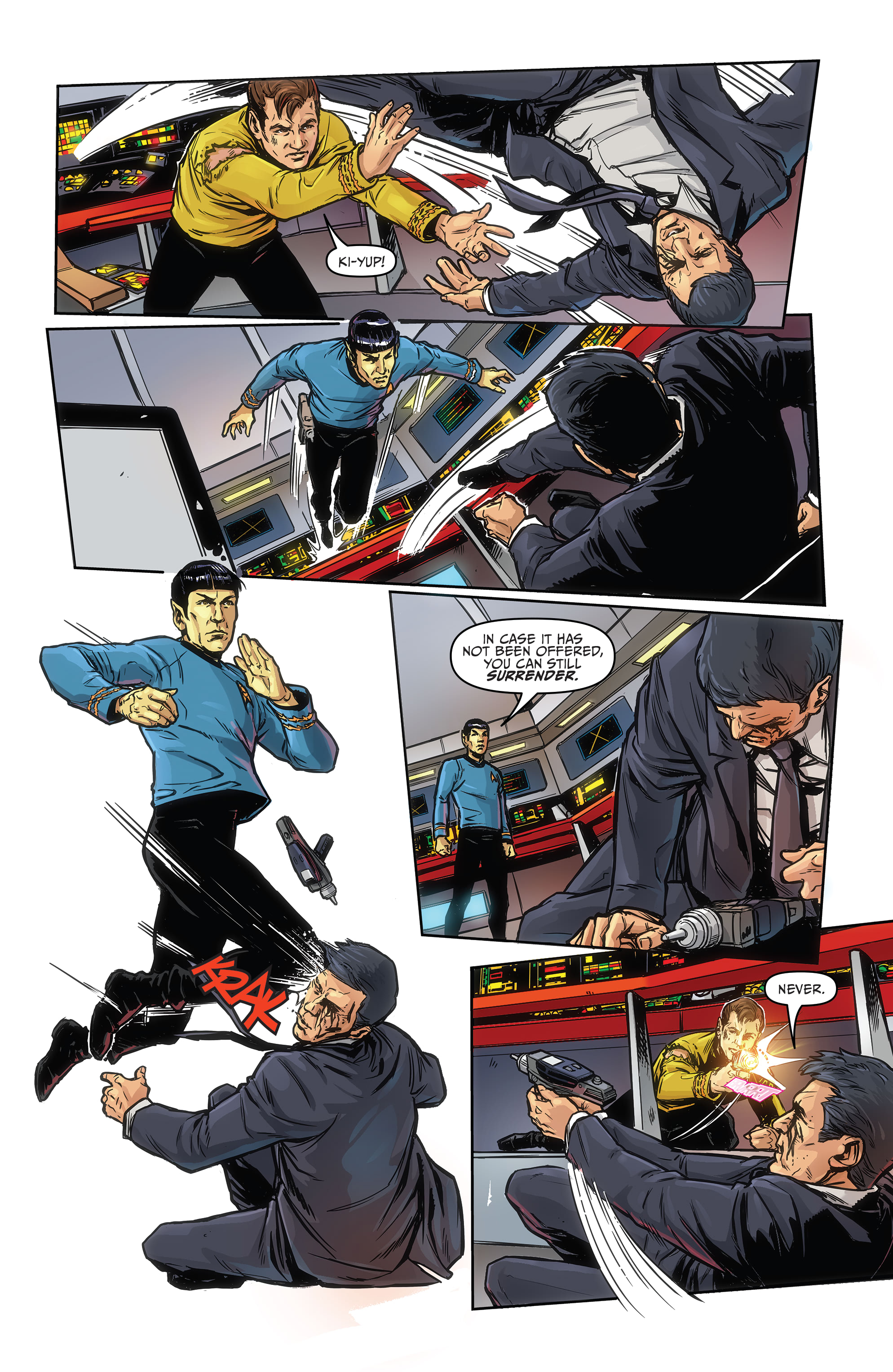 Read online Star Trek: Year Five comic -  Issue #12 - 15