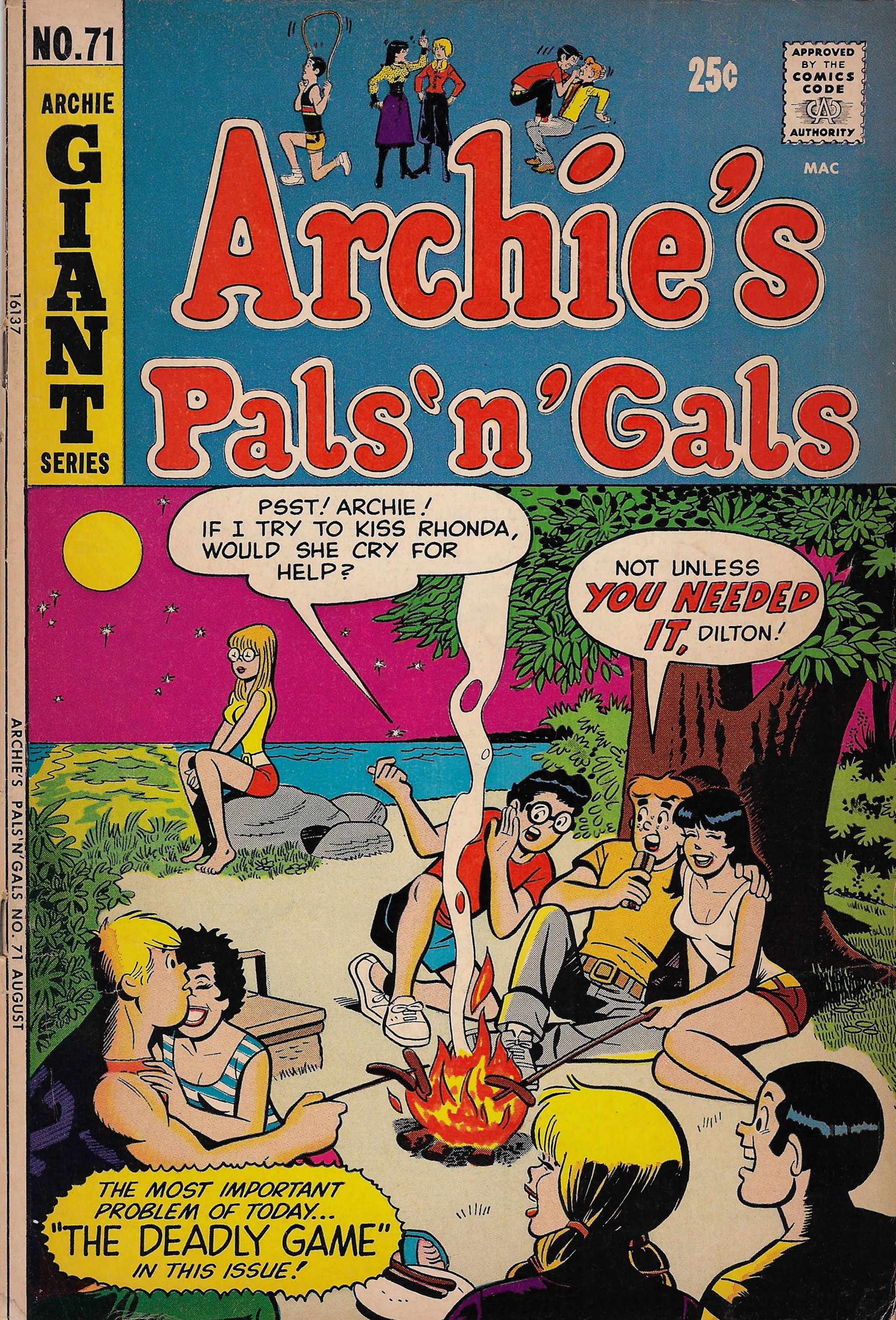Read online Archie's Pals 'N' Gals (1952) comic -  Issue #71 - 1