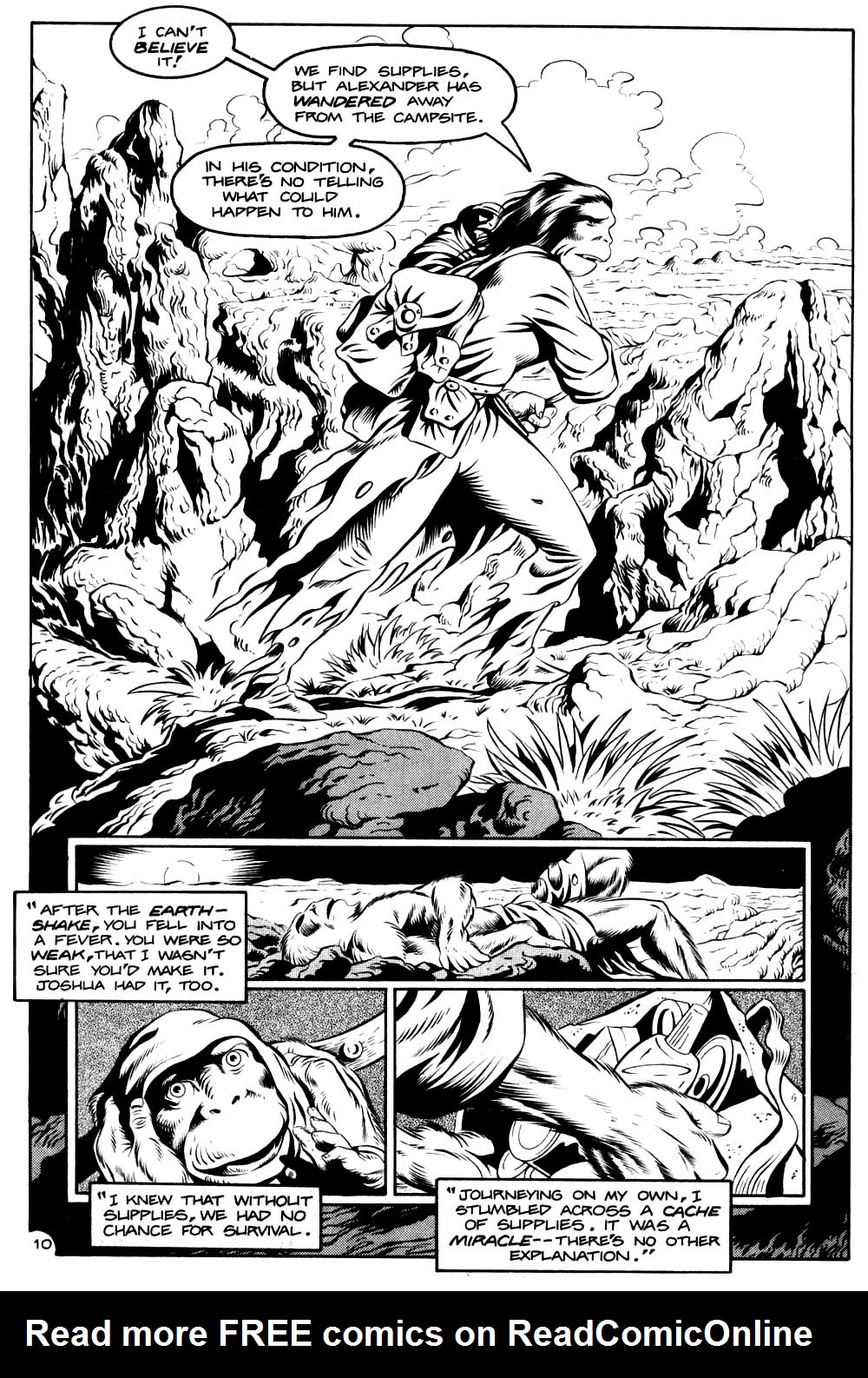 Read online Planet of the Apes (1990) comic -  Issue #9 - 12
