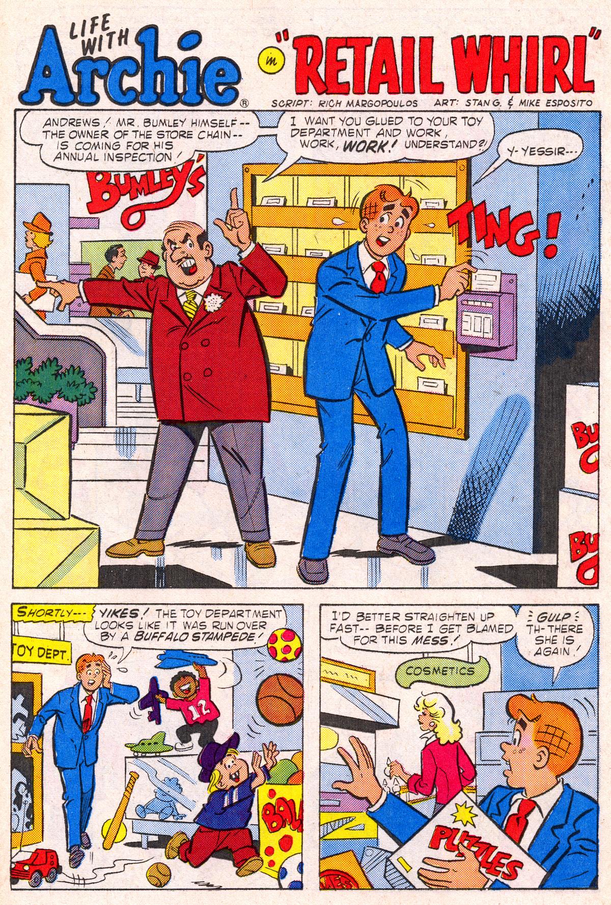 Read online Life With Archie (1958) comic -  Issue #258 - 19