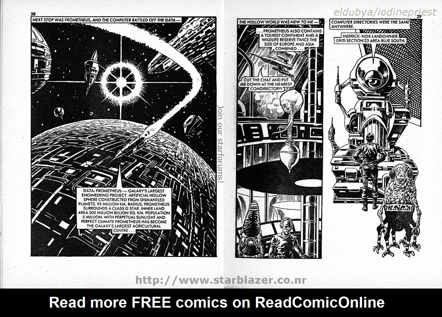 Read online Starblazer comic -  Issue #127 - 16