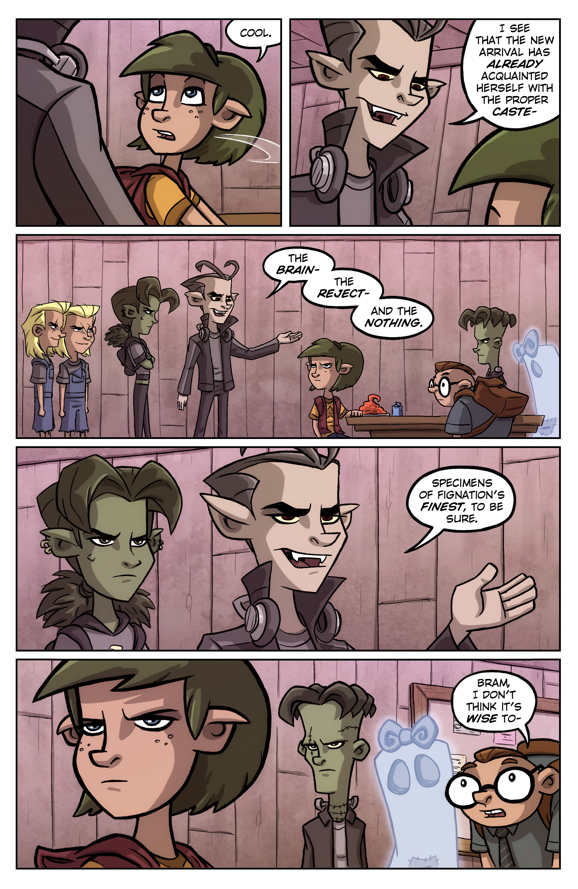 Read online Oddly Normal (2014) comic -  Issue #4 - 19