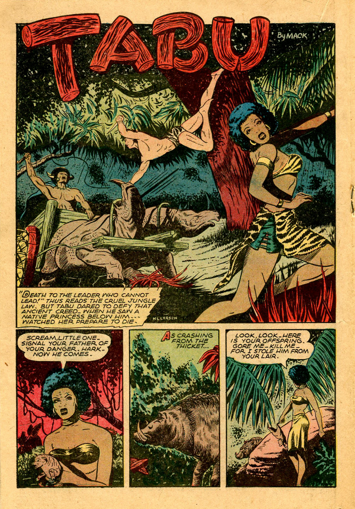 Read online Jungle Comics comic -  Issue #69 - 18
