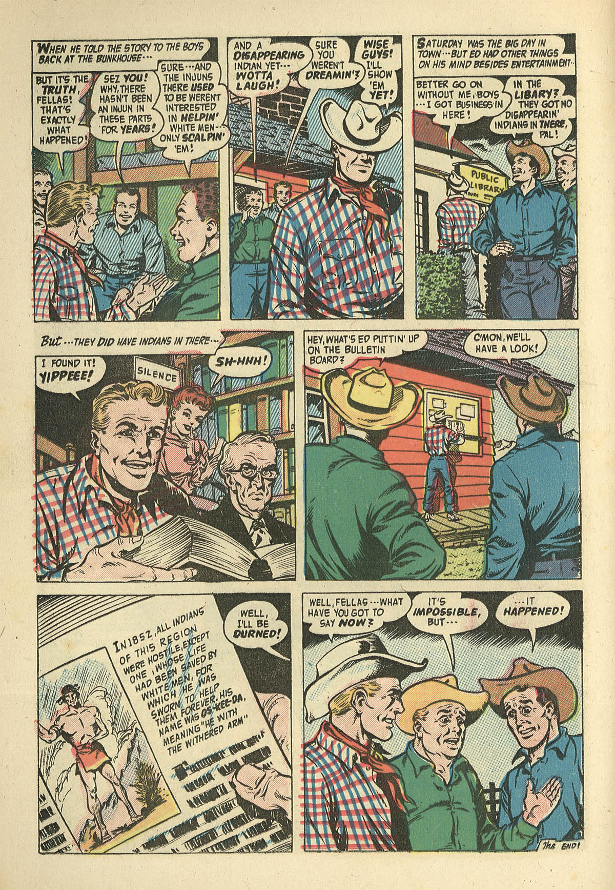Read online Adventures Into The Unknown comic -  Issue #78 - 16