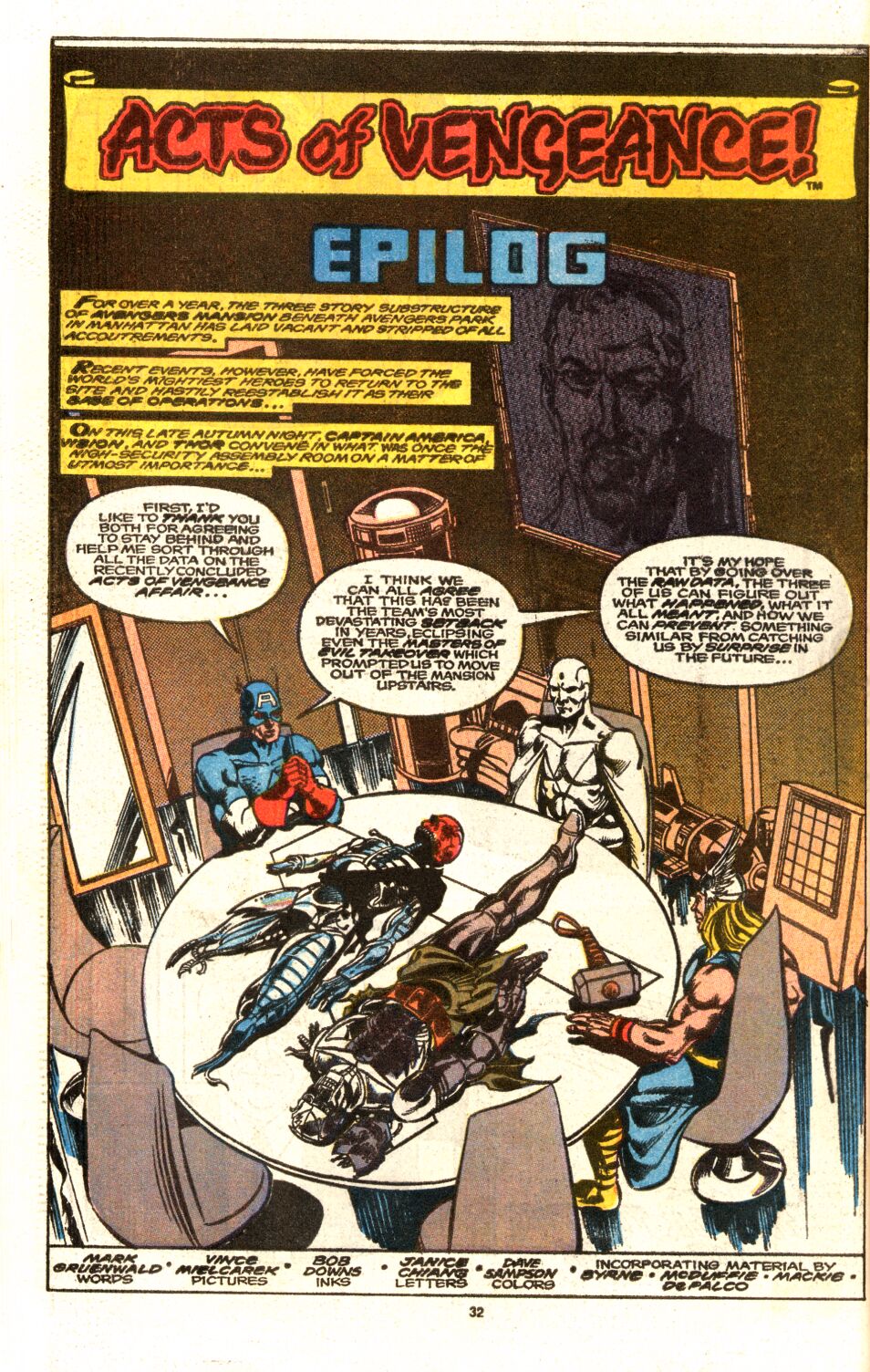 Read online The Avengers (1963) comic -  Issue # _Annual 19 - 32