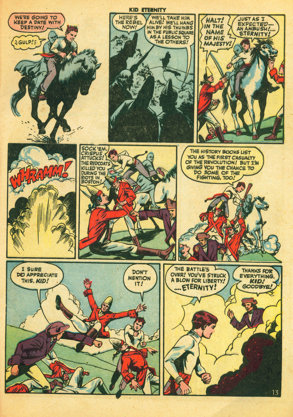 Read online Kid Eternity (1946) comic -  Issue #2 - 49