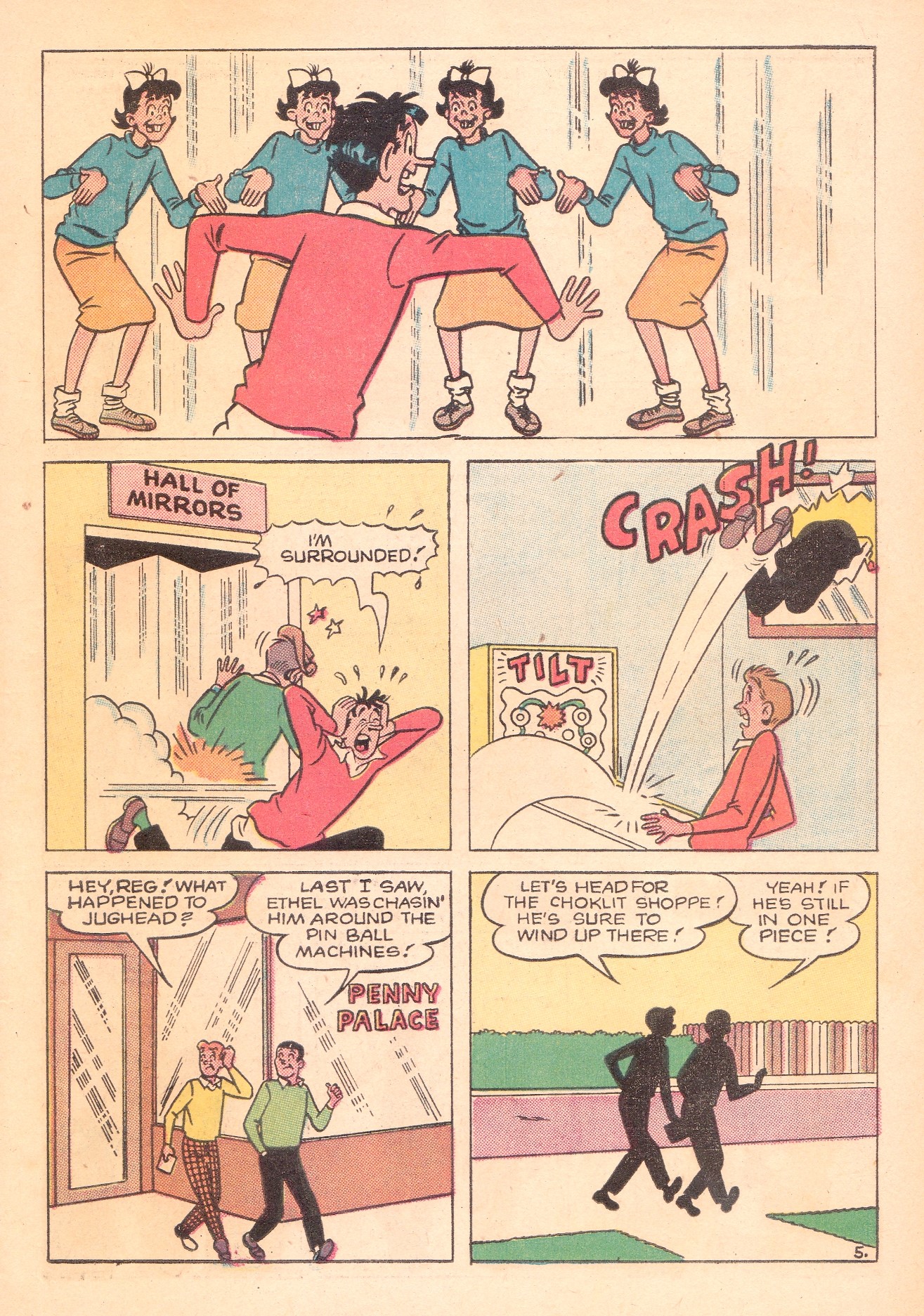 Read online Archie's Pal Jughead comic -  Issue #108 - 7