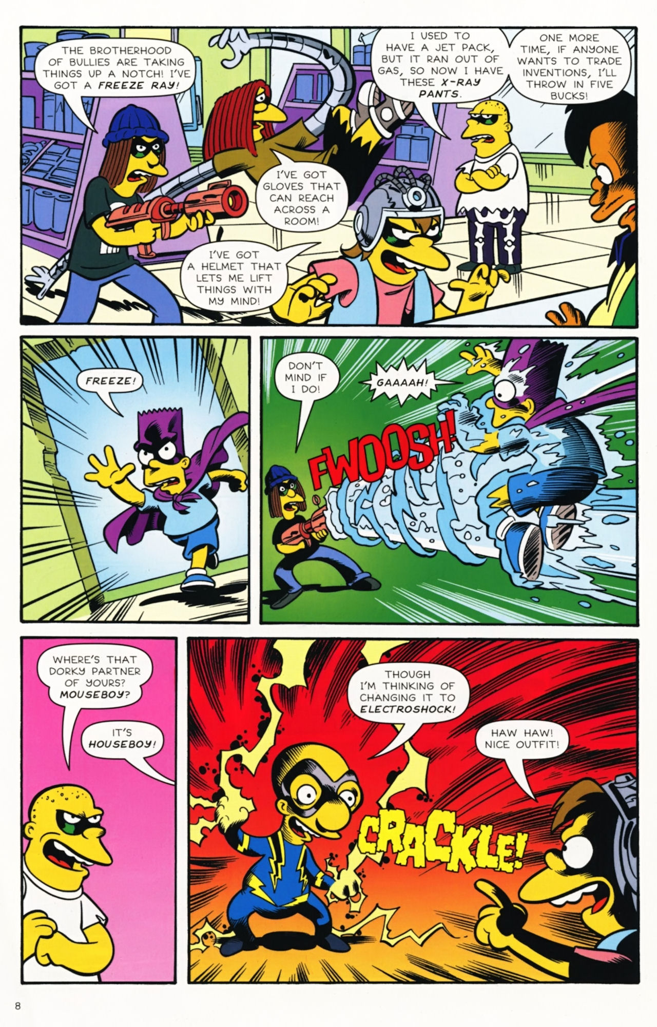 Read online Bongo Comics Presents Simpsons Super Spectacular comic -  Issue #12 - 10