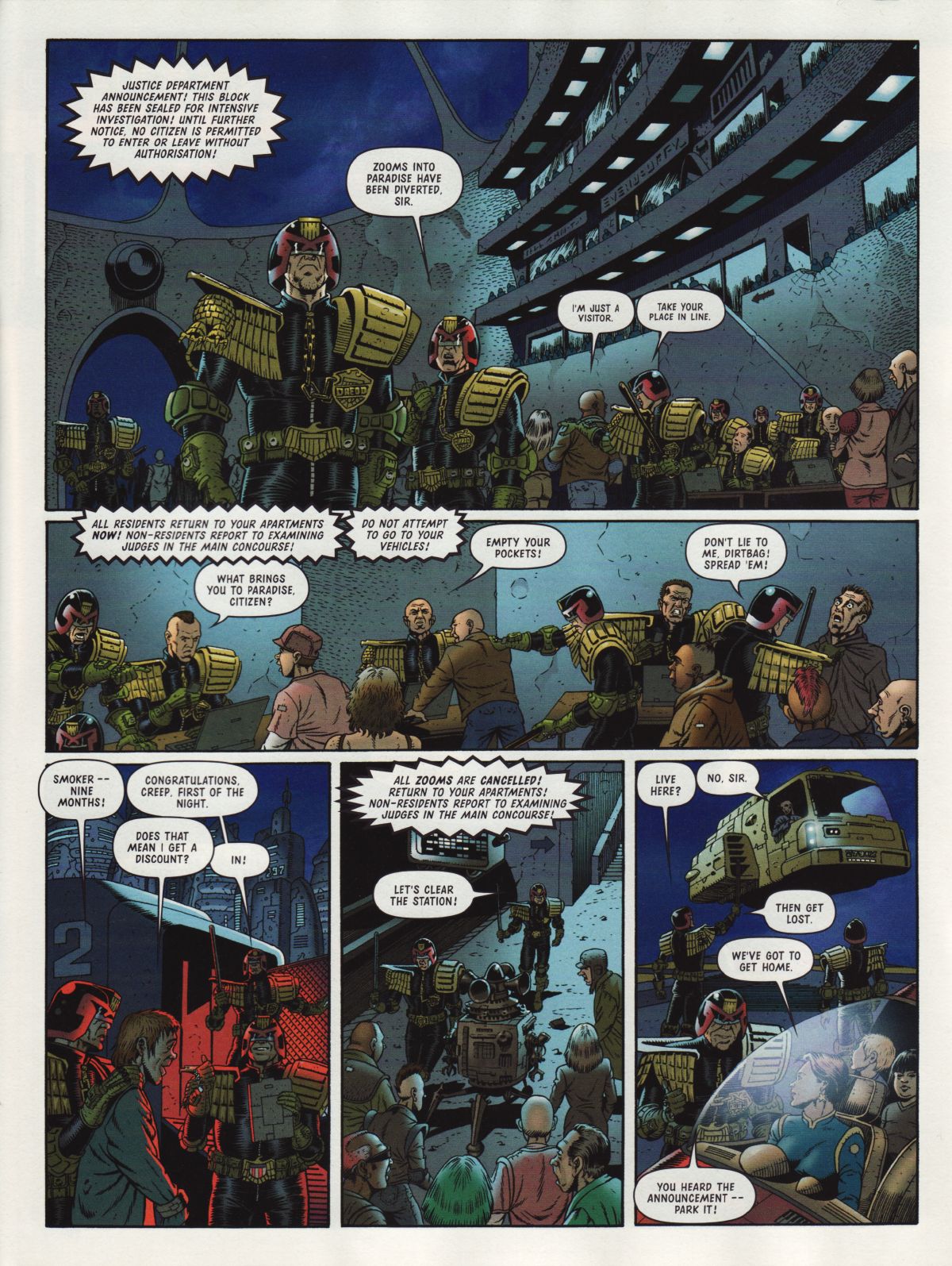 Judge Dredd Megazine (Vol. 5) issue 207 - Page 6