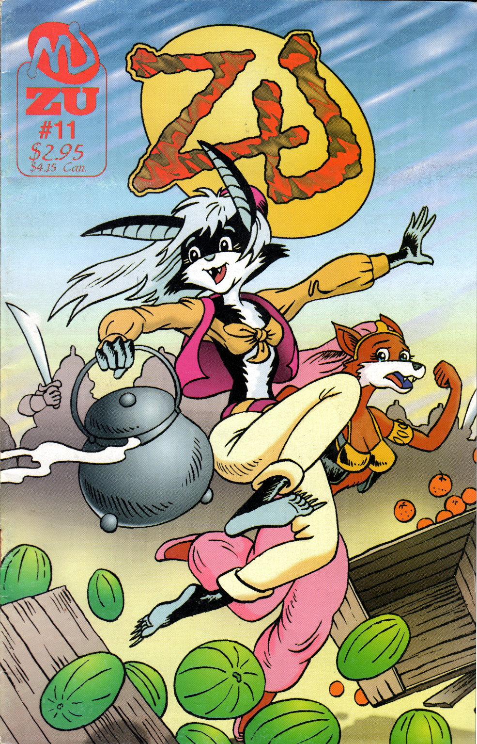 Read online ZU (1995) comic -  Issue #11 - 1