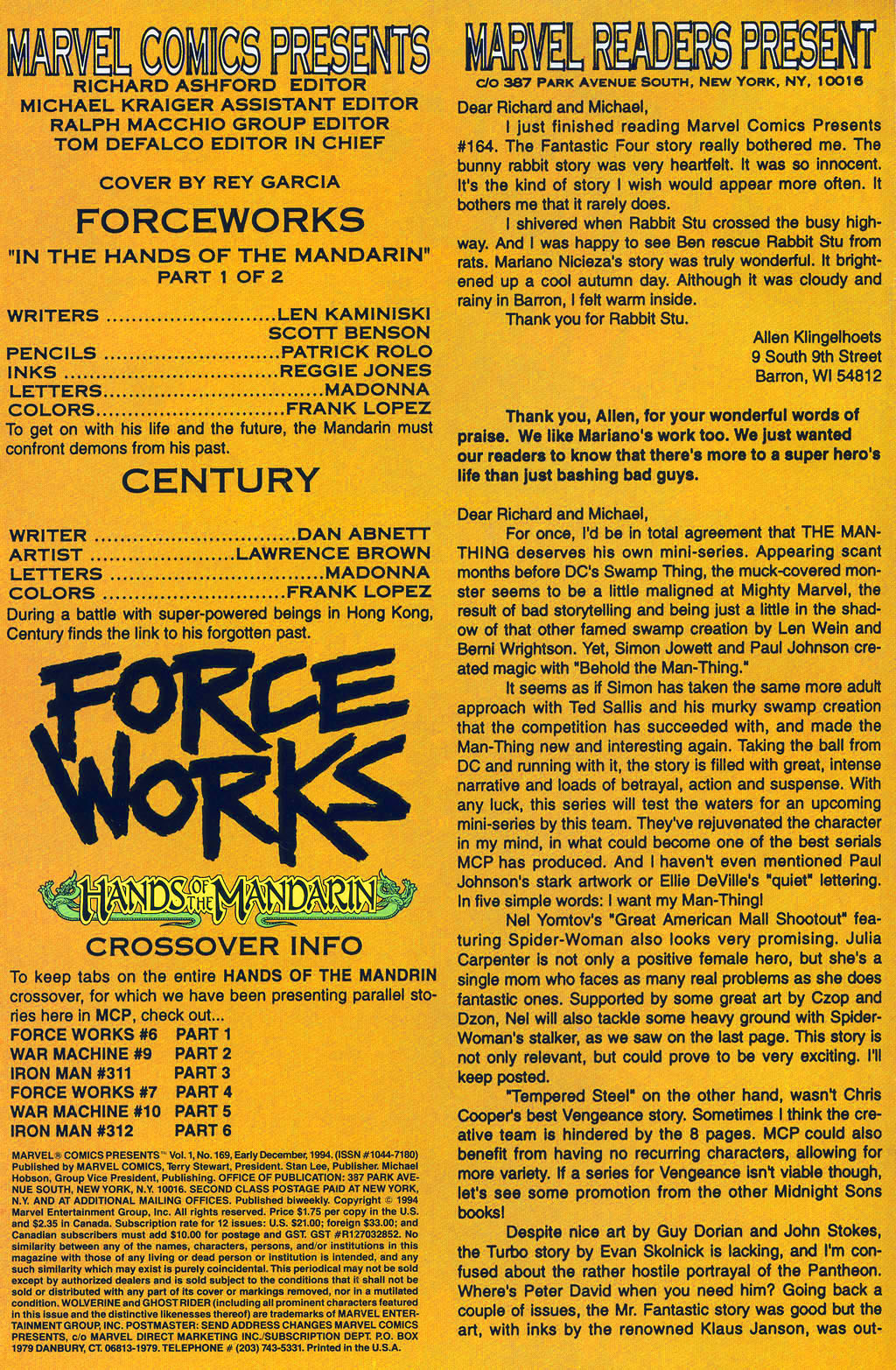 Read online Marvel Comics Presents (1988) comic -  Issue #169 - 3