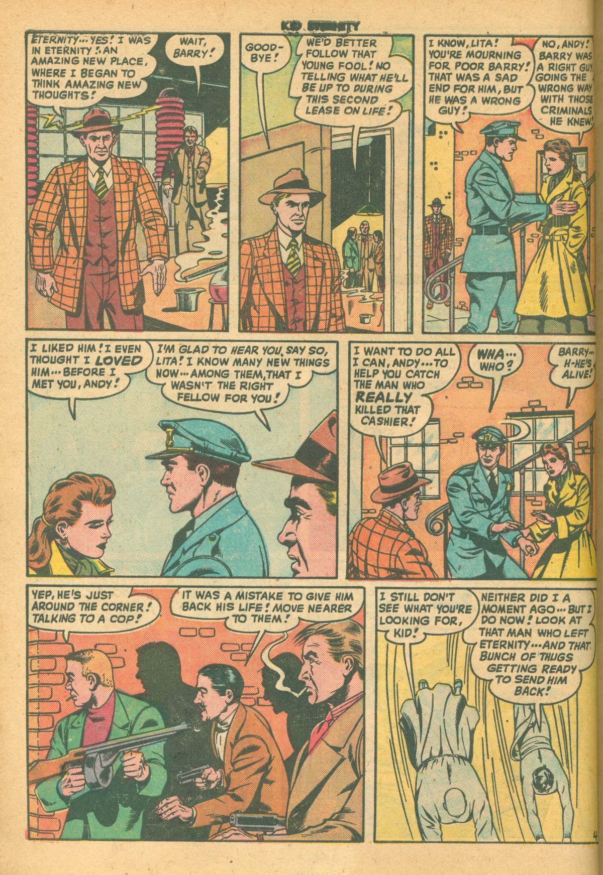 Read online Kid Eternity (1946) comic -  Issue #16 - 6